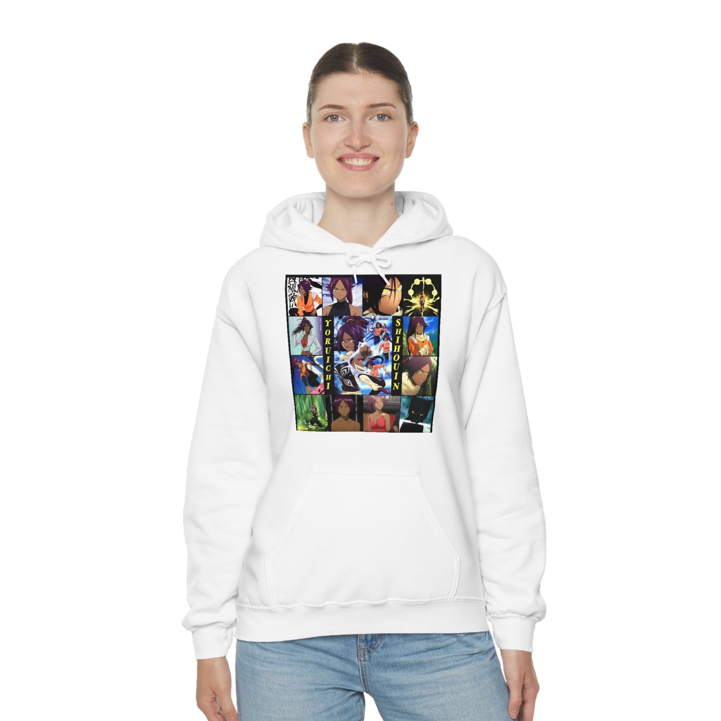Yoruichi Unisex Heavy Blend Pullover Hoodie