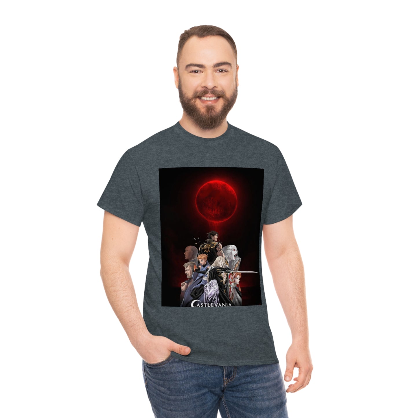 Castlevania Unisex Heavy Cotton T-Shirt