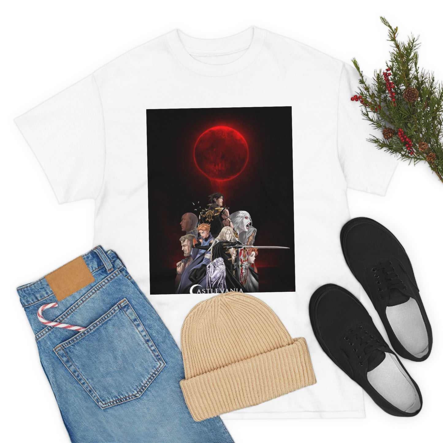 Castlevania Unisex Heavy Cotton T-Shirt