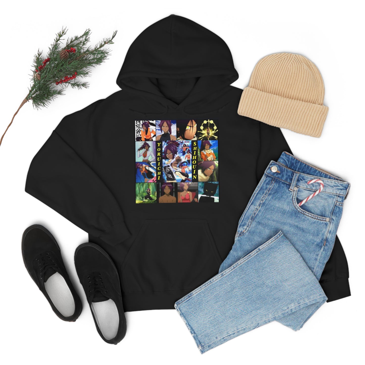 Yoruichi Unisex Heavy Blend Pullover Hoodie
