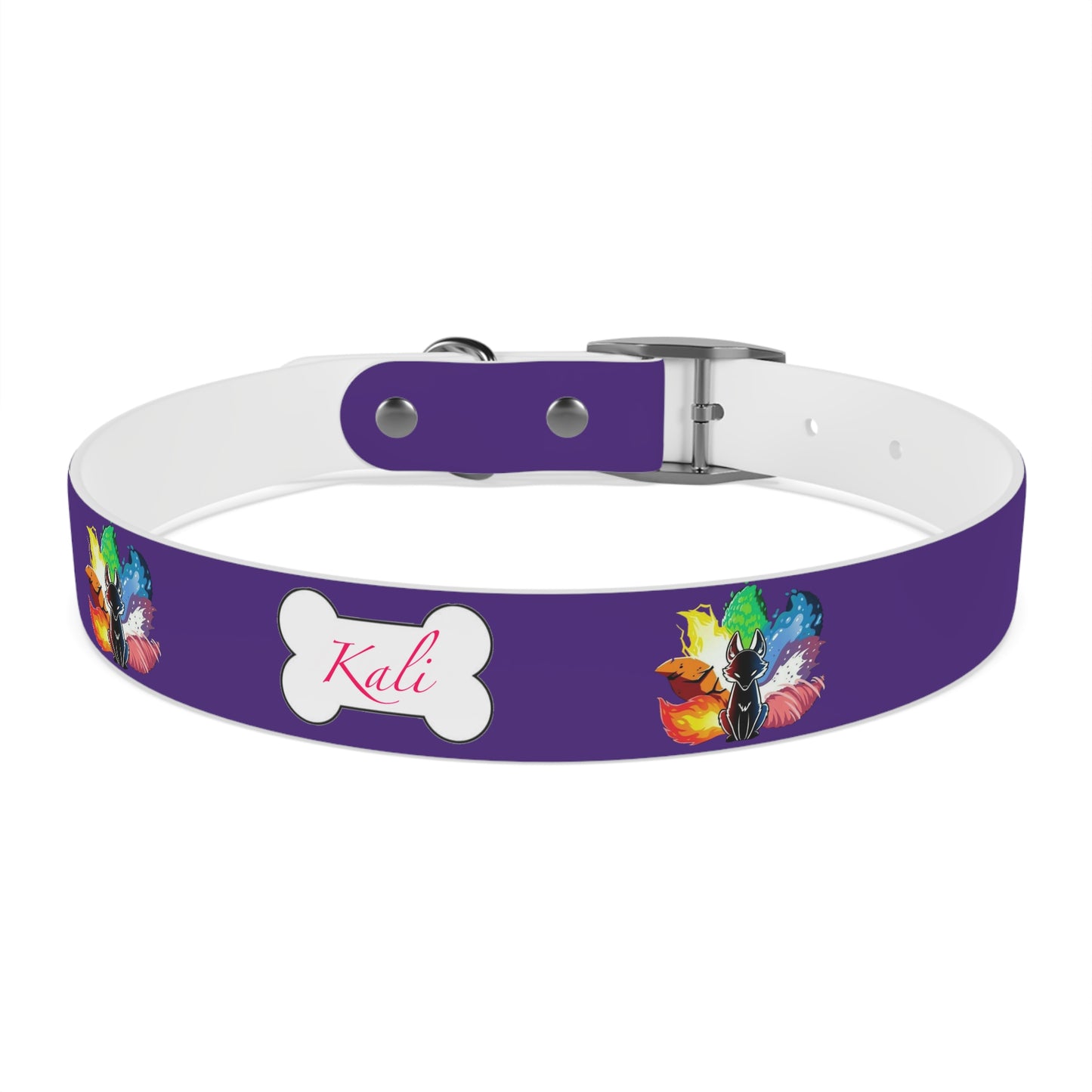 Ninetailed fox Dog Collar
