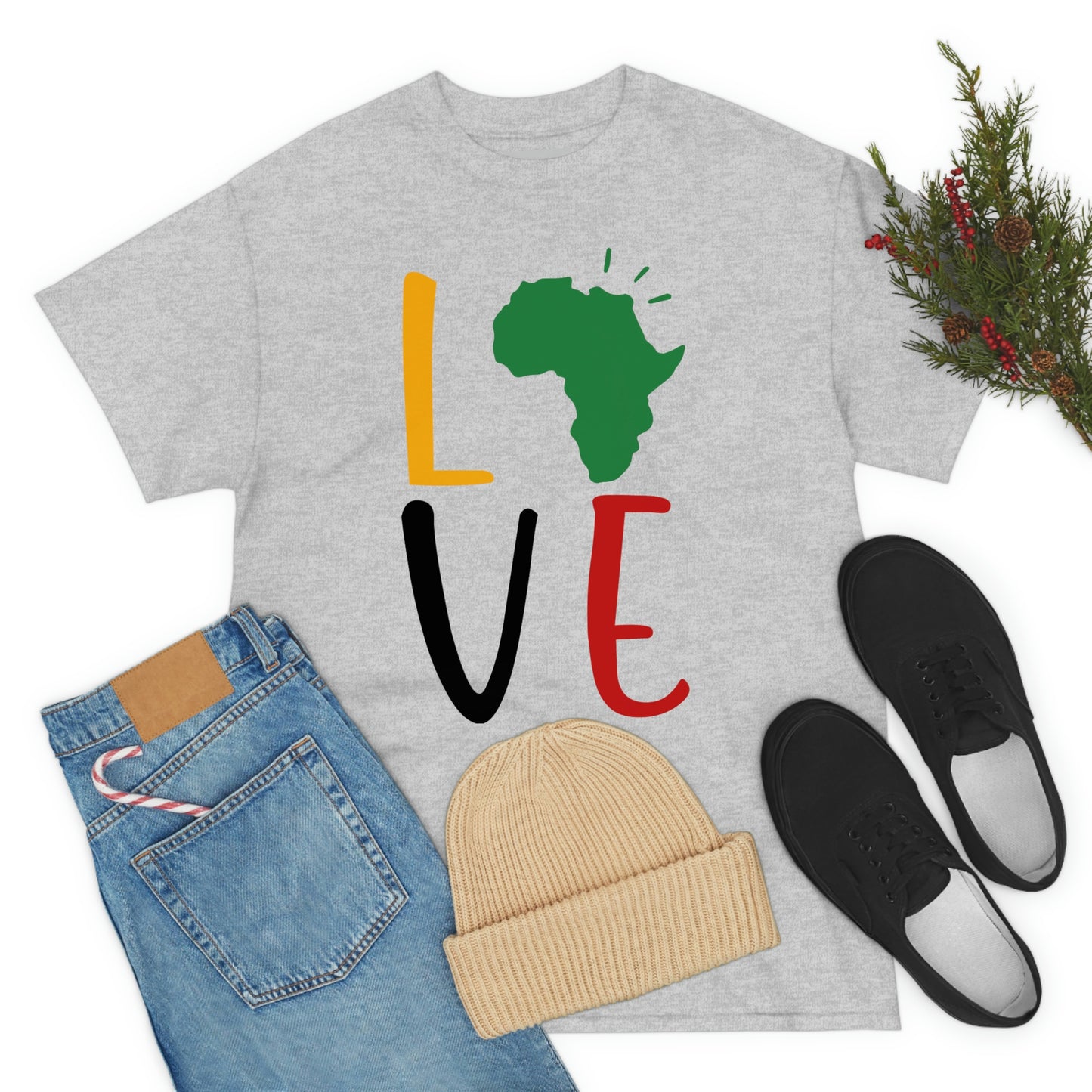 Black Love Unisex Heavy Cotton Tee