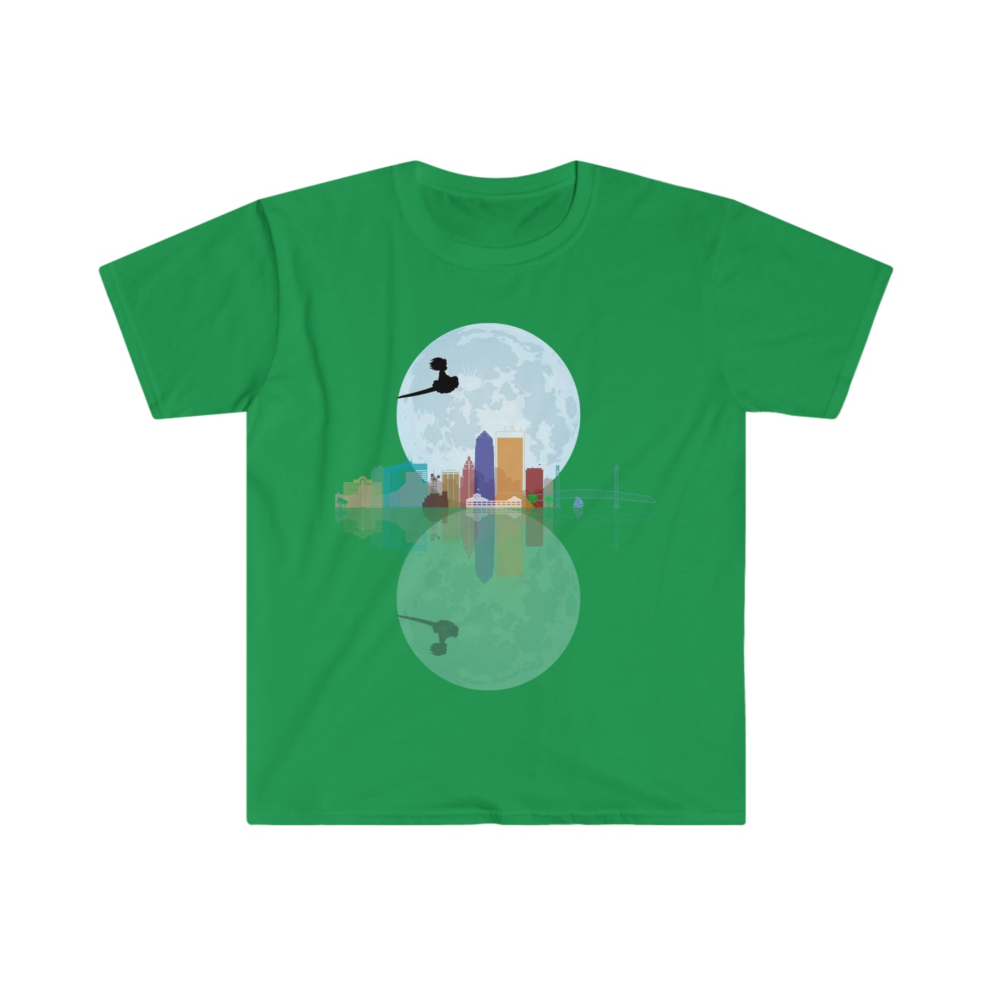 Unisex Softstyle Goku on Nimbus T-Shirt