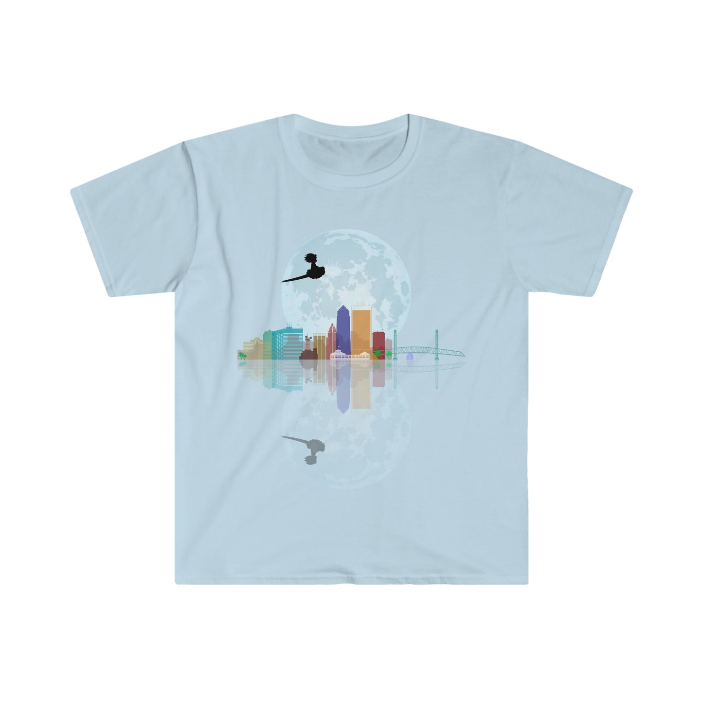 Unisex Softstyle Goku on Nimbus T-Shirt