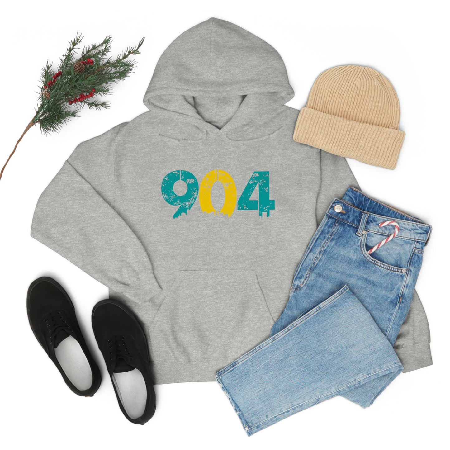 904 City Skyline Unisex Heavy Blend™ Hooded Sweatshirt