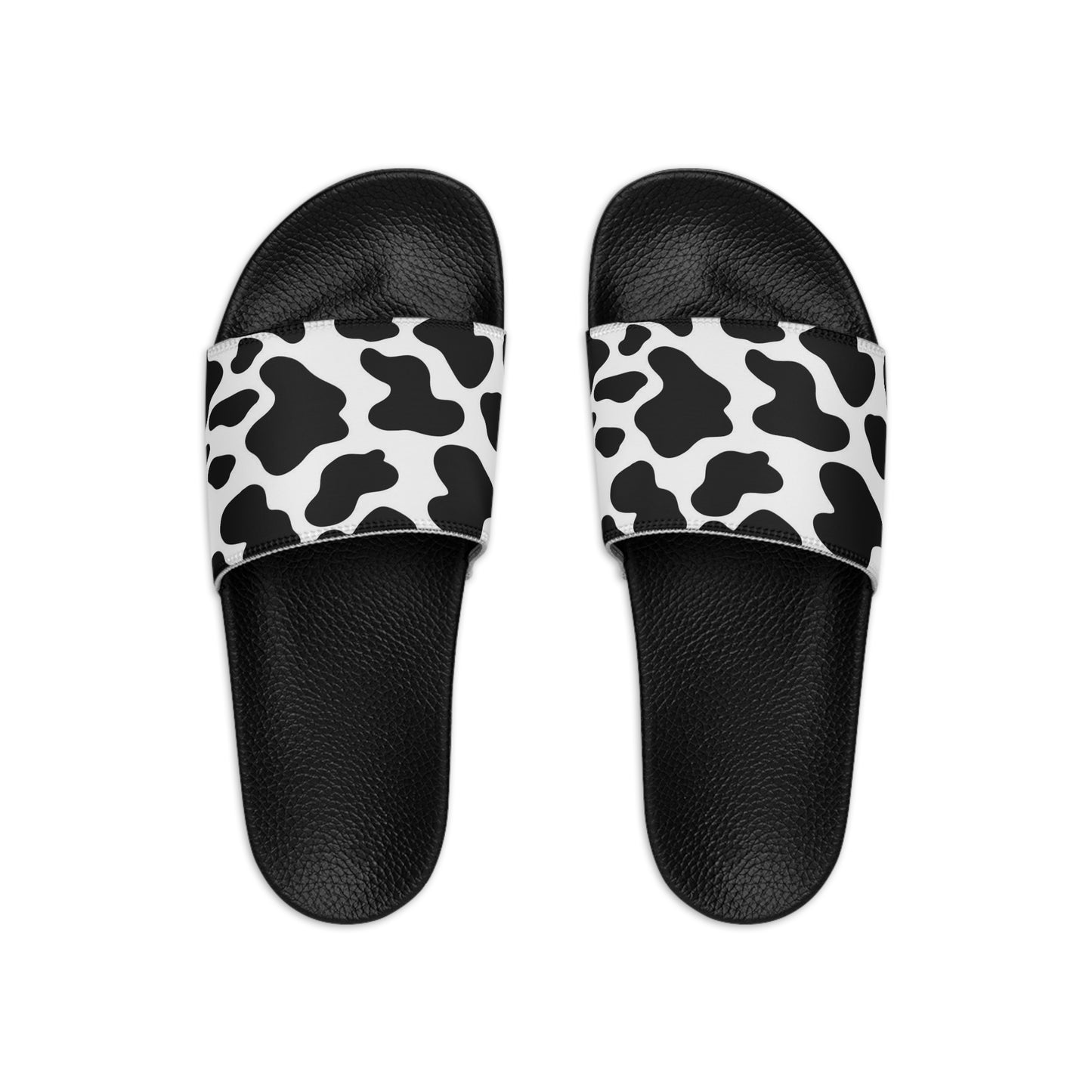 Women's Cow Print Slide Sandals