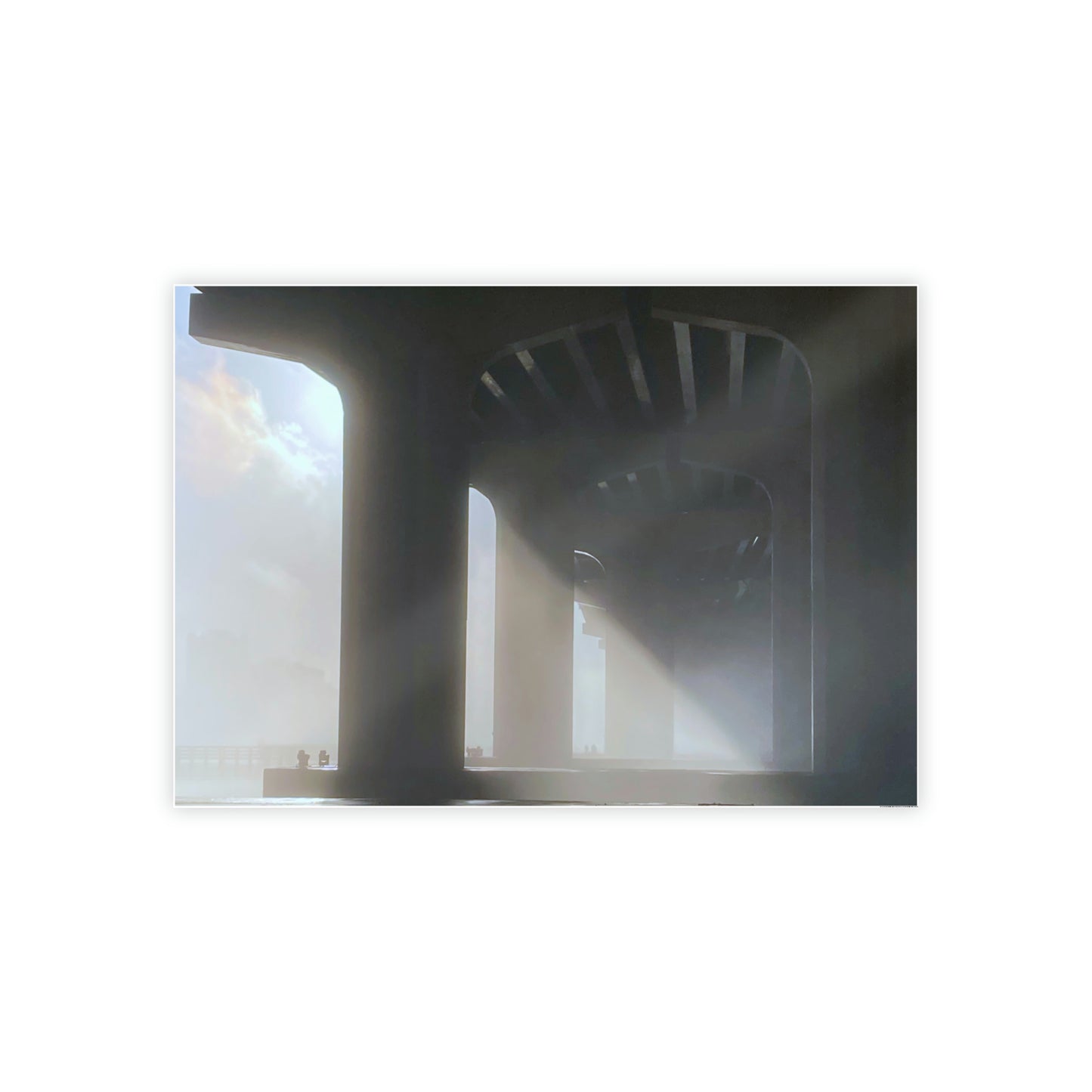 Sunrise under the Fuller Warren Bridge (I-95)