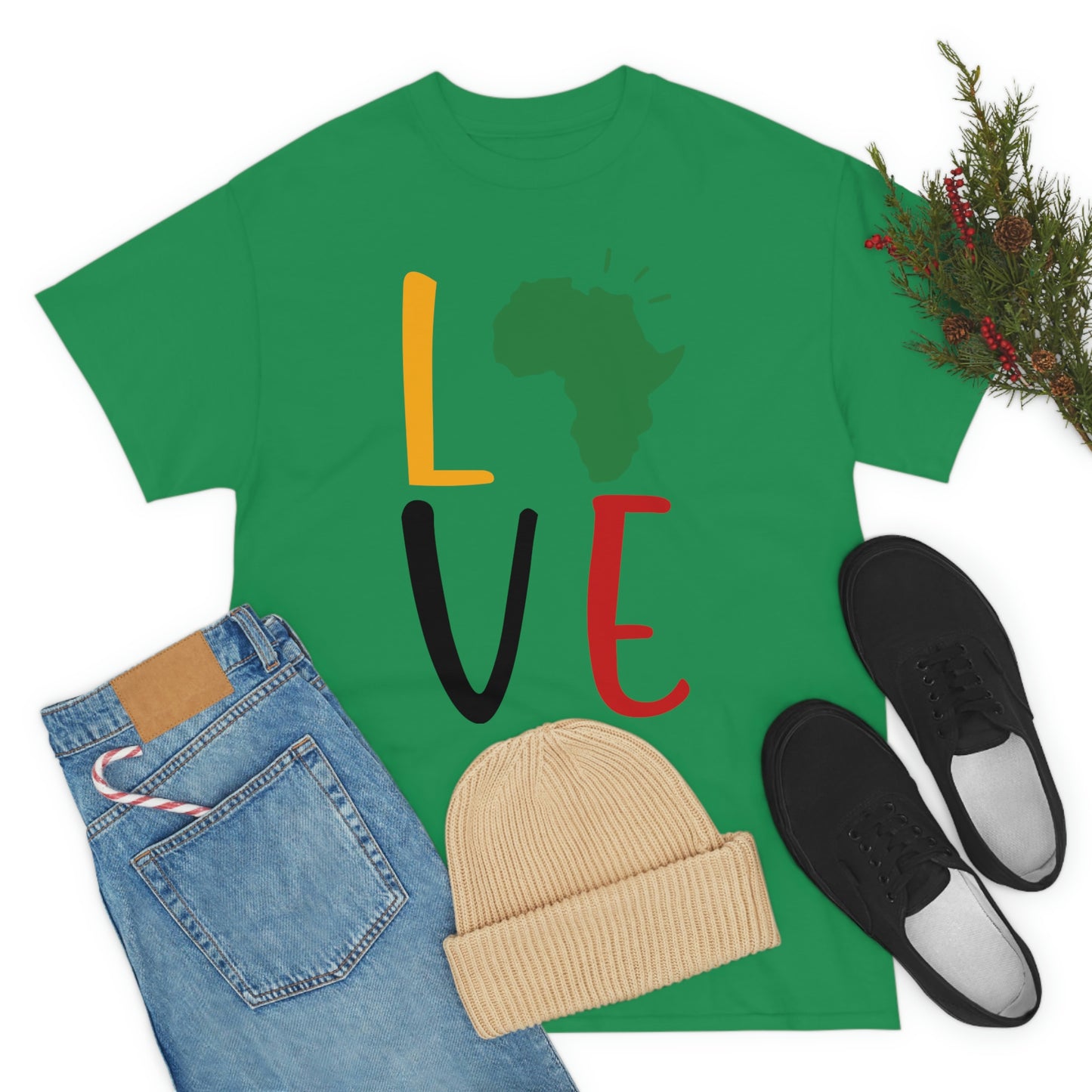 Black Love Unisex Heavy Cotton Tee