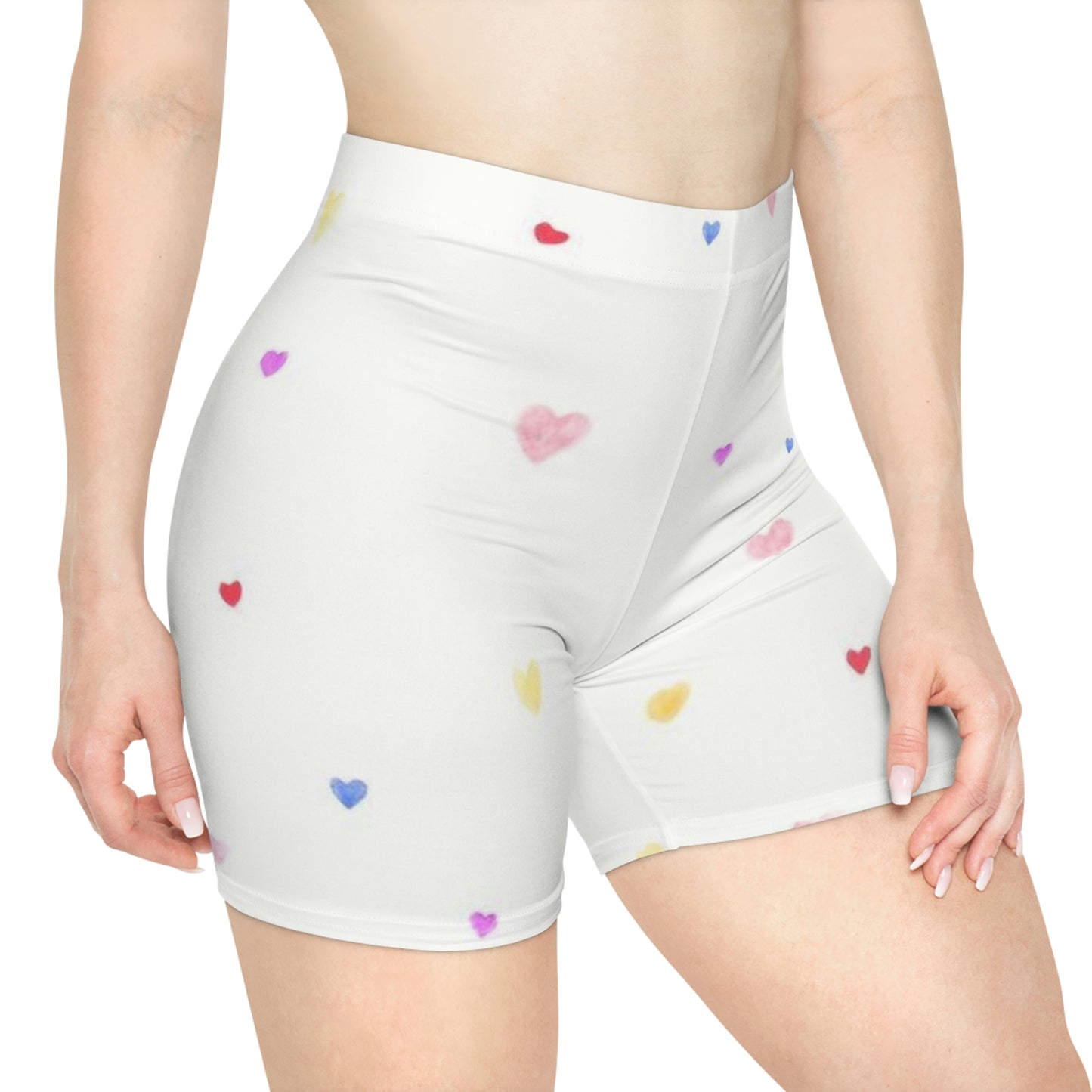 Women's Valentine’s Day Biker Shorts