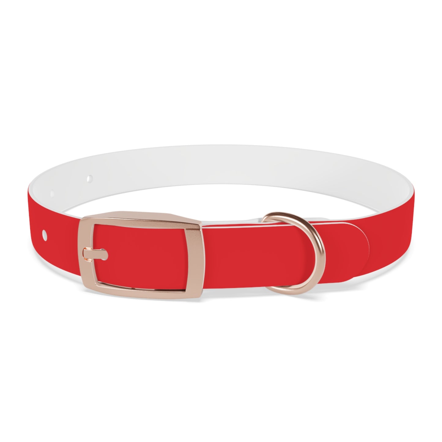 Red Kitsune Dog Collar