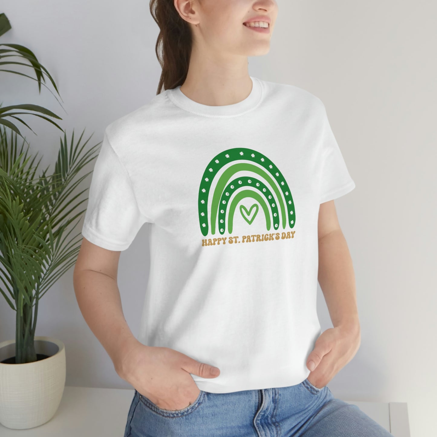 Happy St Patricks Day Unisex Jersey Short Sleeve Tee