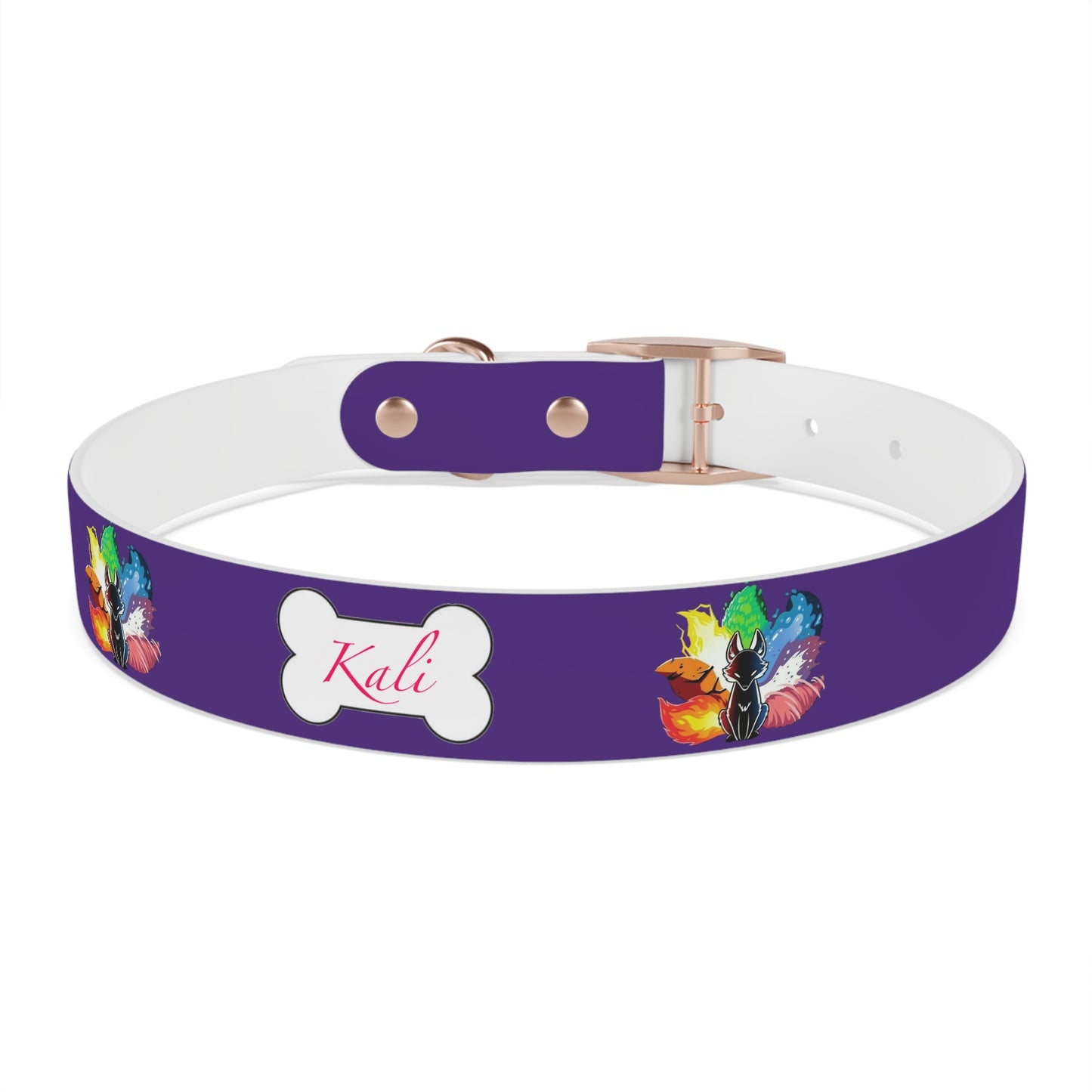 Ninetailed fox Dog Collar