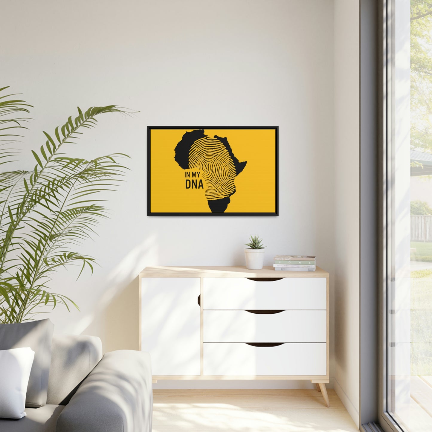 Africa in my DNA, Black Frame
