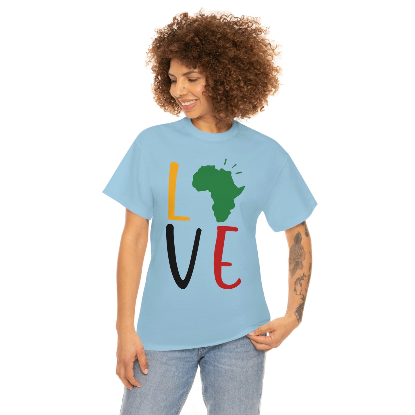 Black Love Unisex Heavy Cotton Tee