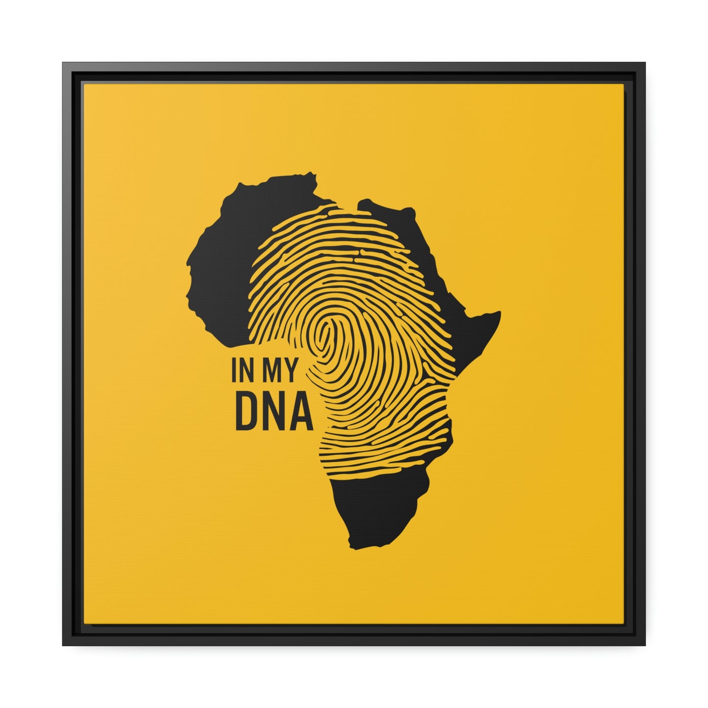 Africa in my DNA, Black Frame