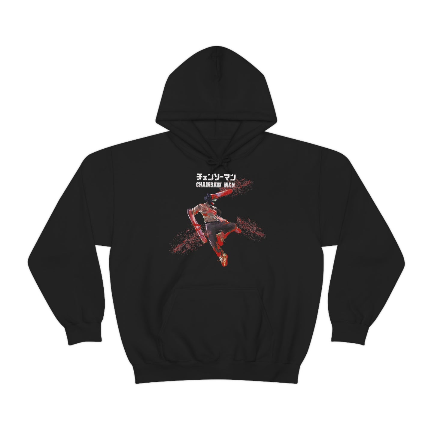 Denji Chainsaw Unisex Heavy Blend Pullover Hoodie
