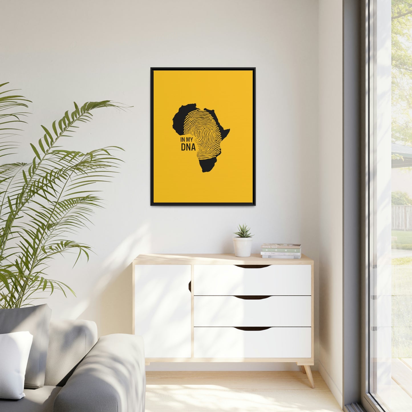 Africa in my DNA, Black Frame
