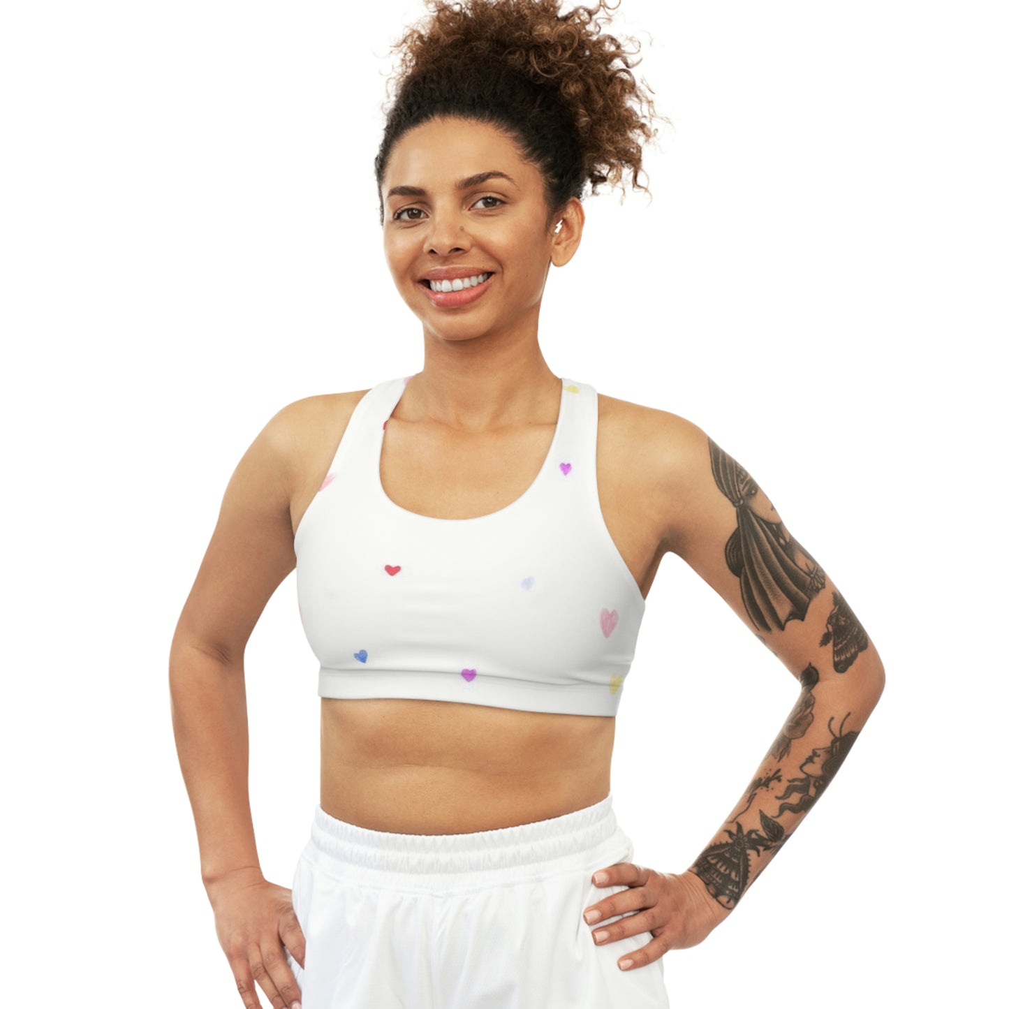 Valentine’s Day Seamless Sports Bra
