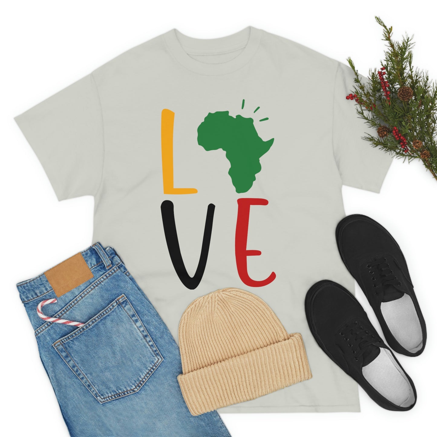 Black Love Unisex Heavy Cotton Tee