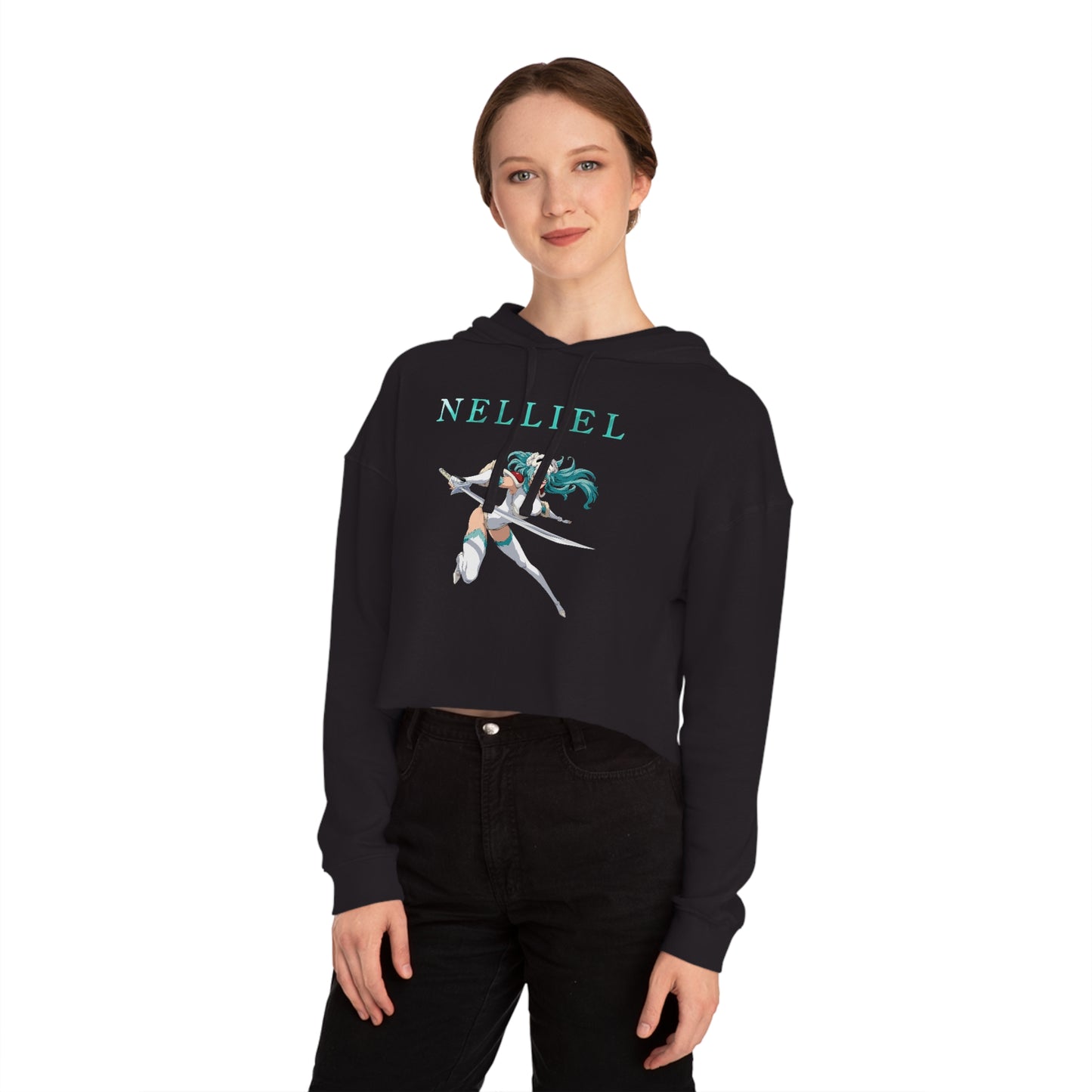 Nell Women’s Cropped Hooded Sweatshirt