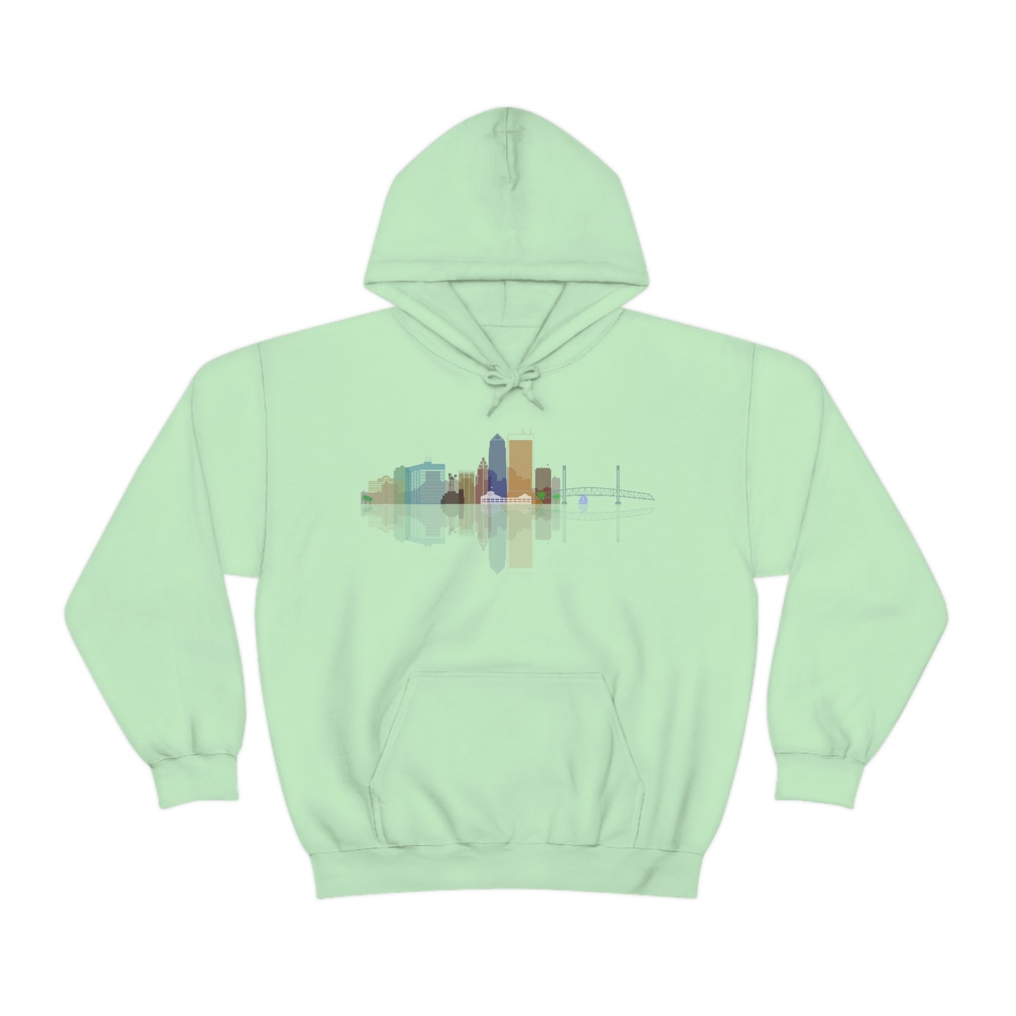 Downtown Jacksonville Unisex Heavy Blend™ Hooded Sweatshirt