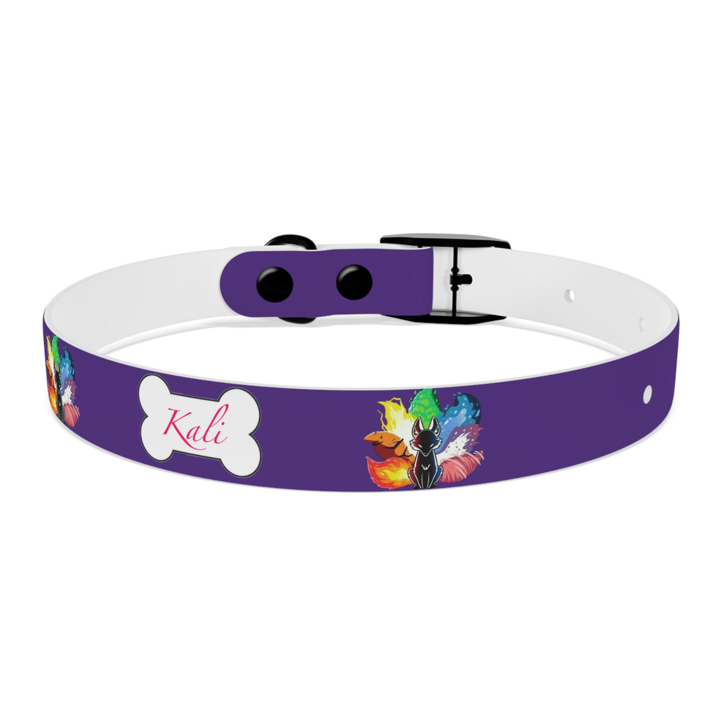 Ninetailed fox Dog Collar