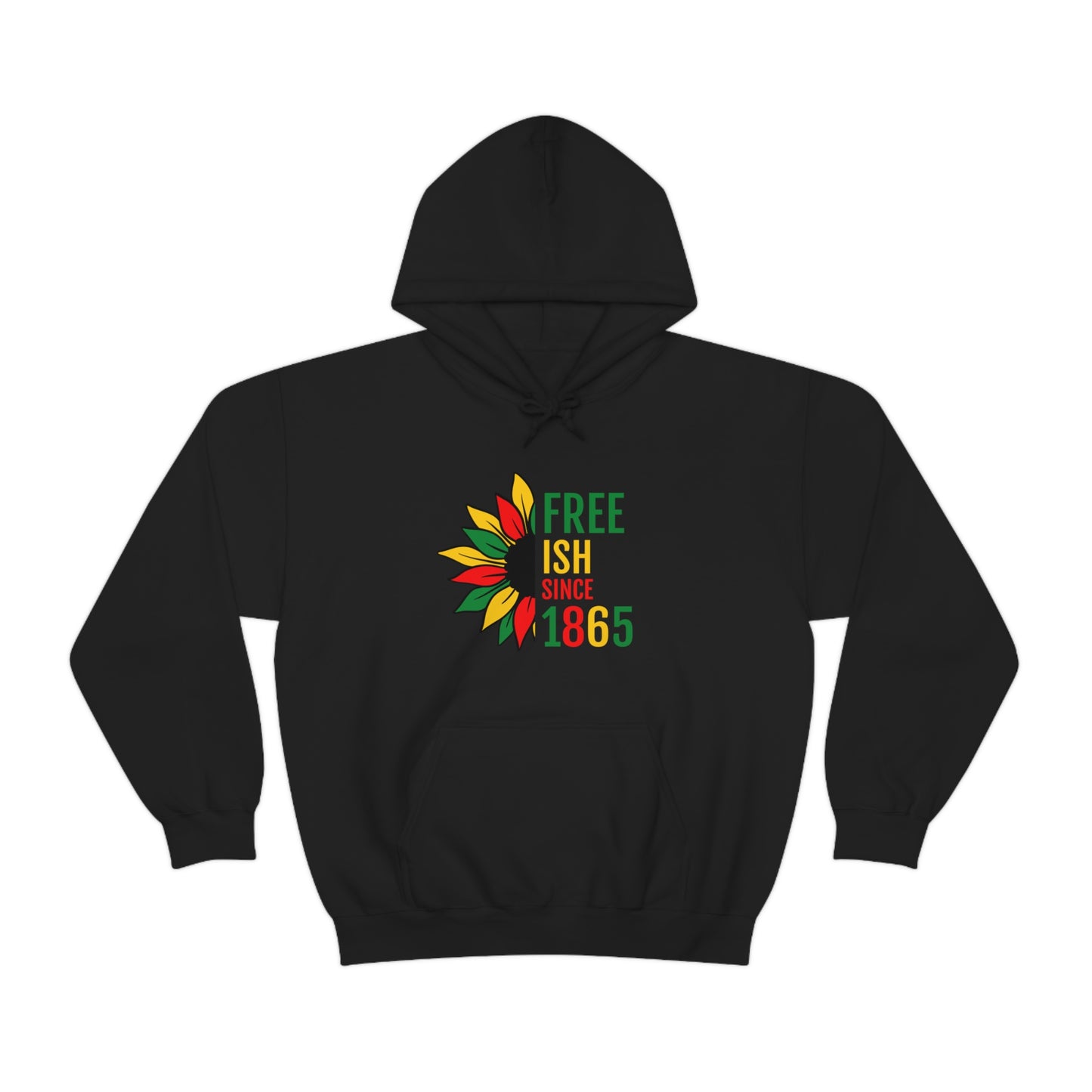 "Free Ish Since 1865" Hoodie | Unisex Heavy Blend™ Sweatshirt