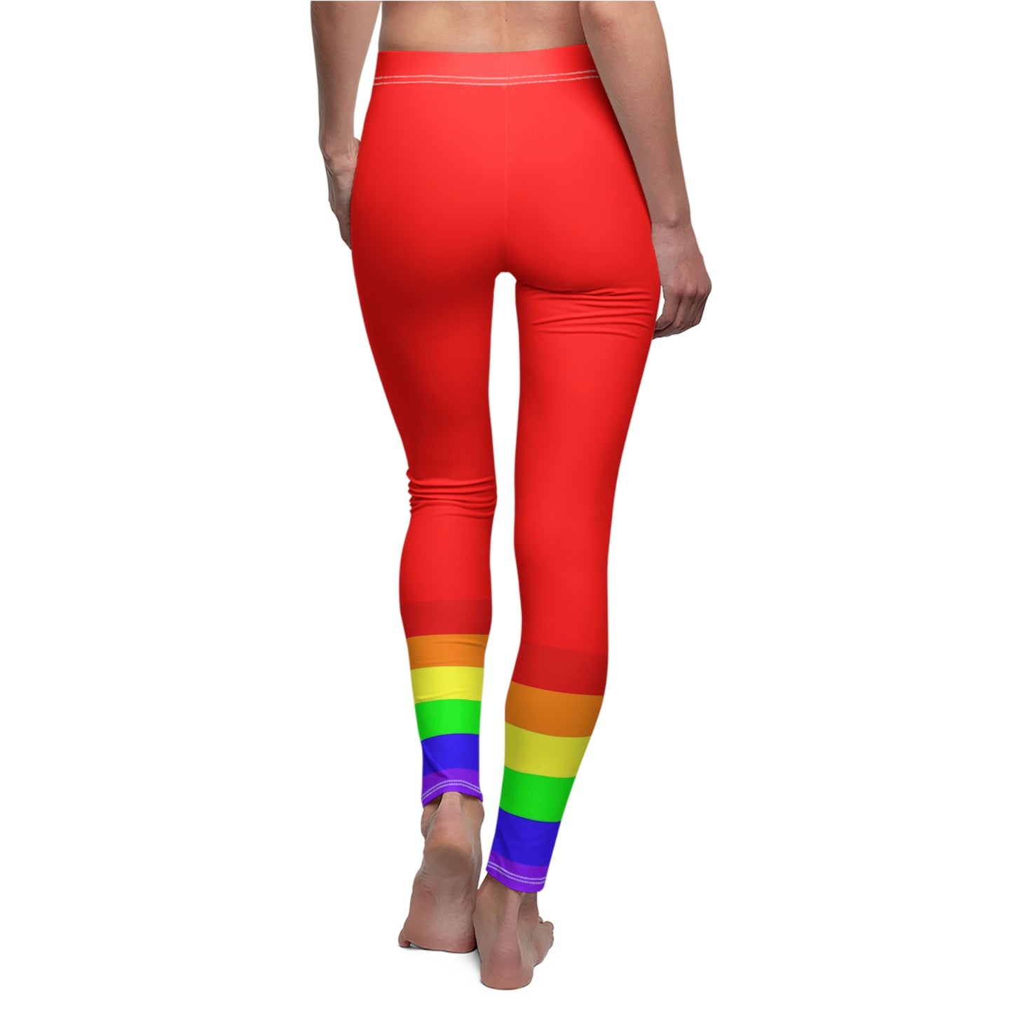 Women's Valentine’s Day Cut & Sew Casual Leggings