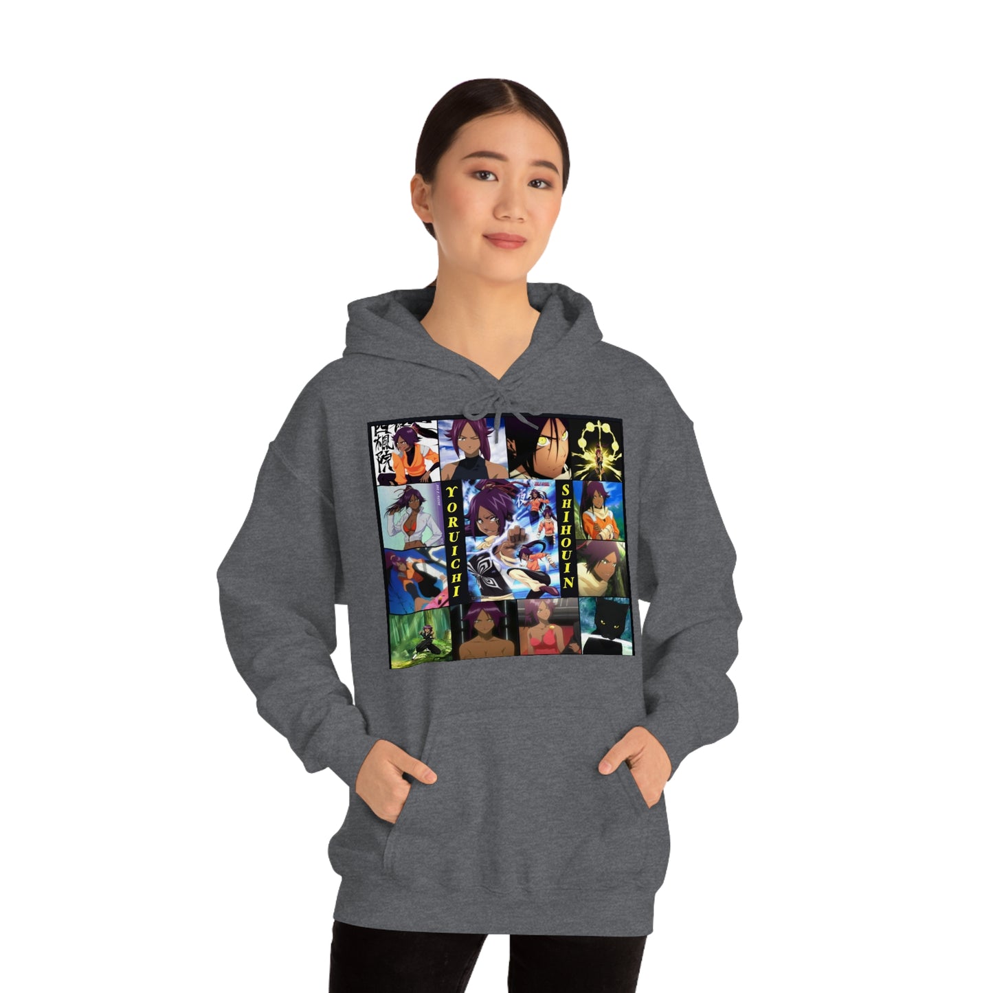 Yoruichi Unisex Heavy Blend Pullover Hoodie