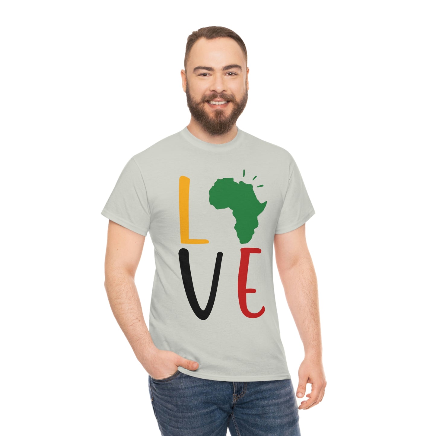 Black Love Unisex Heavy Cotton Tee