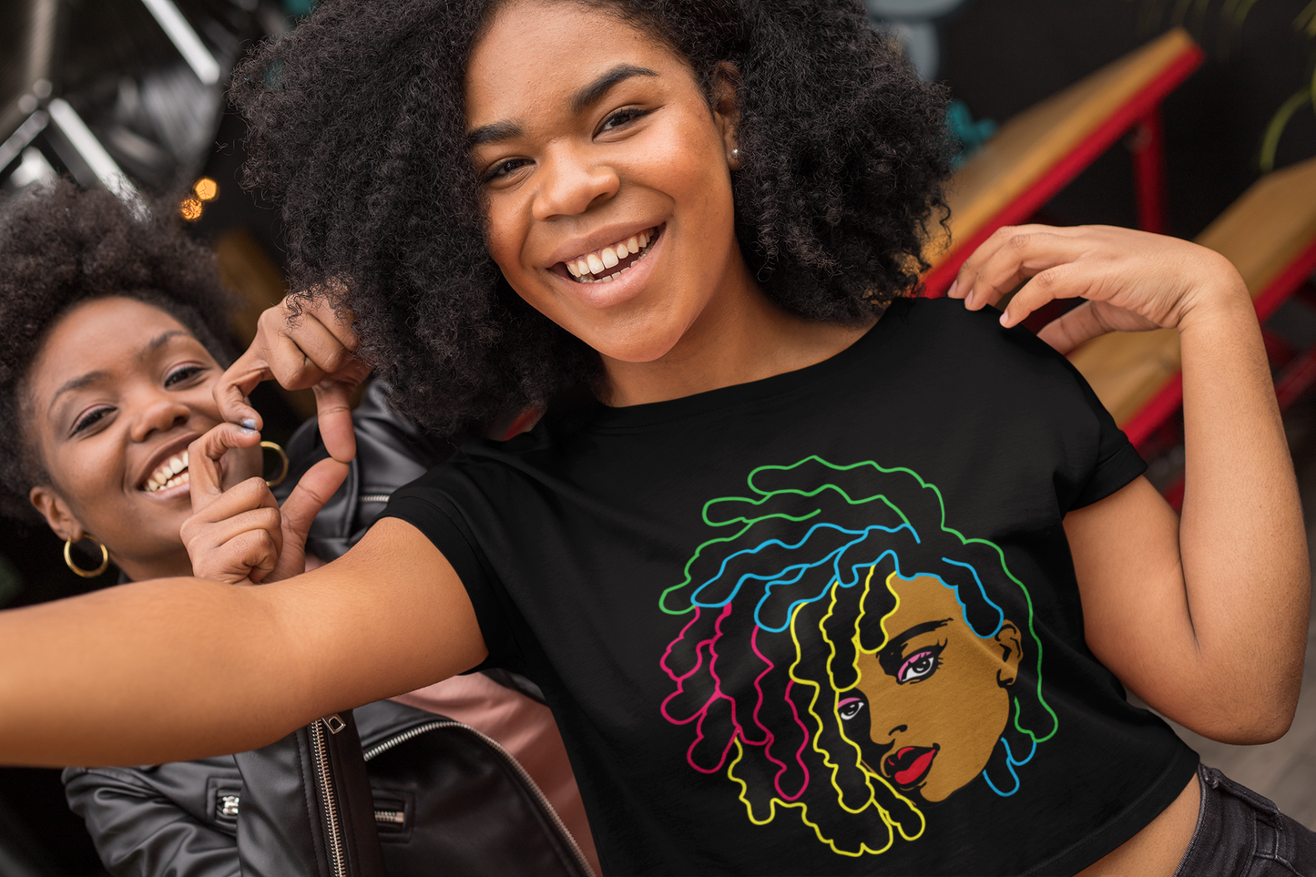 Black Woman Unisex Heavy Blend™ Hoodie