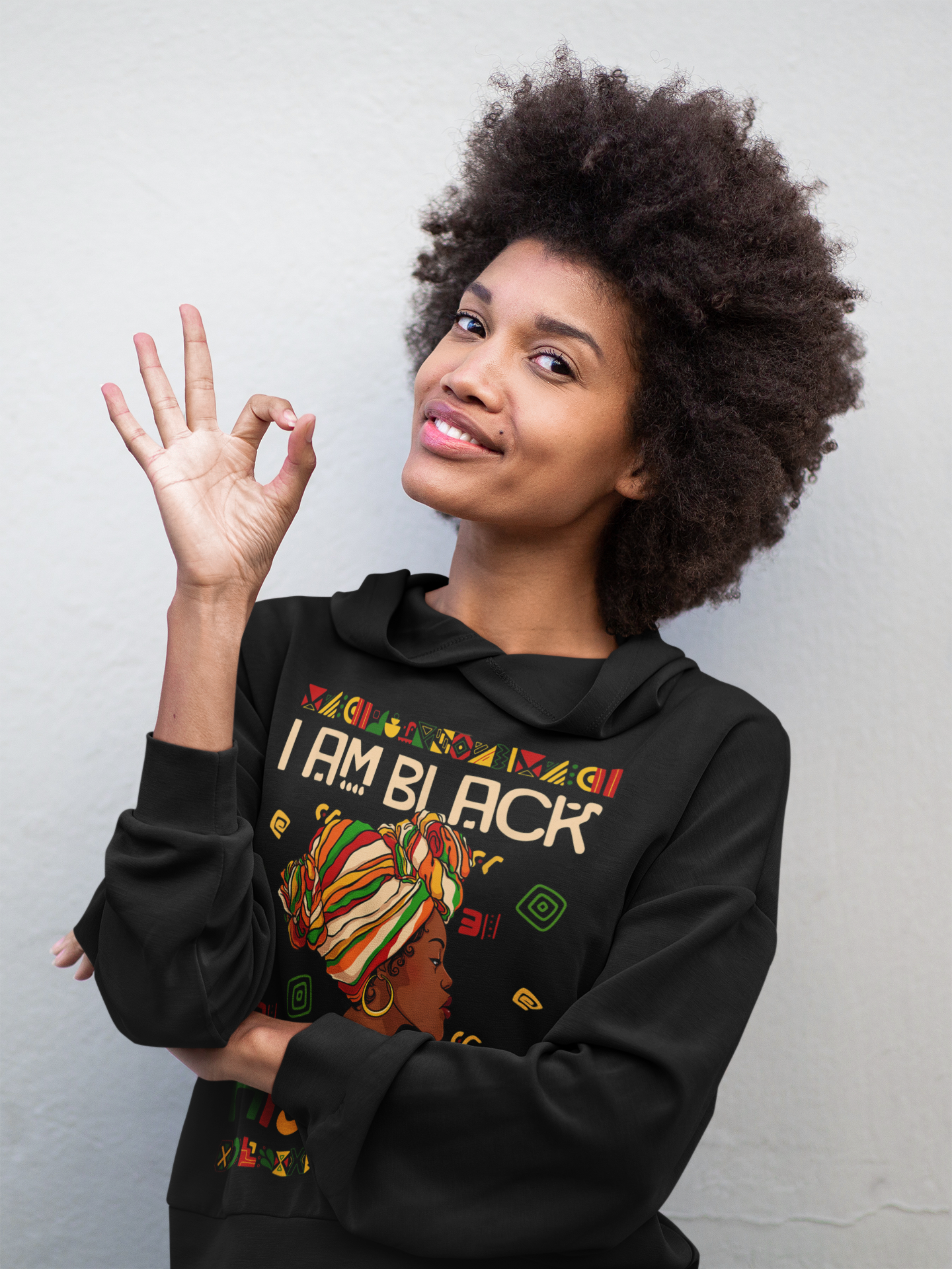 I am Black History Unisex Heavy Blend™ Hoodie
