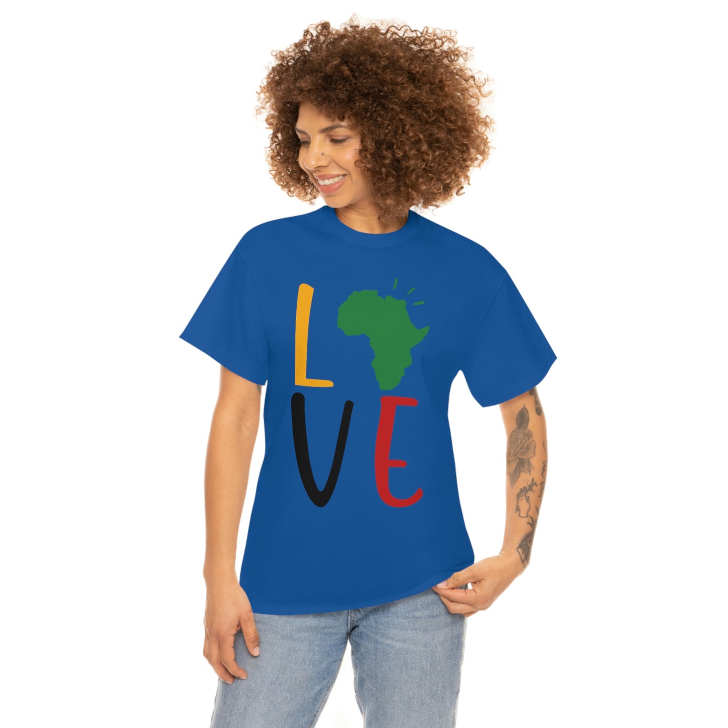 Black Love Unisex Heavy Cotton Tee