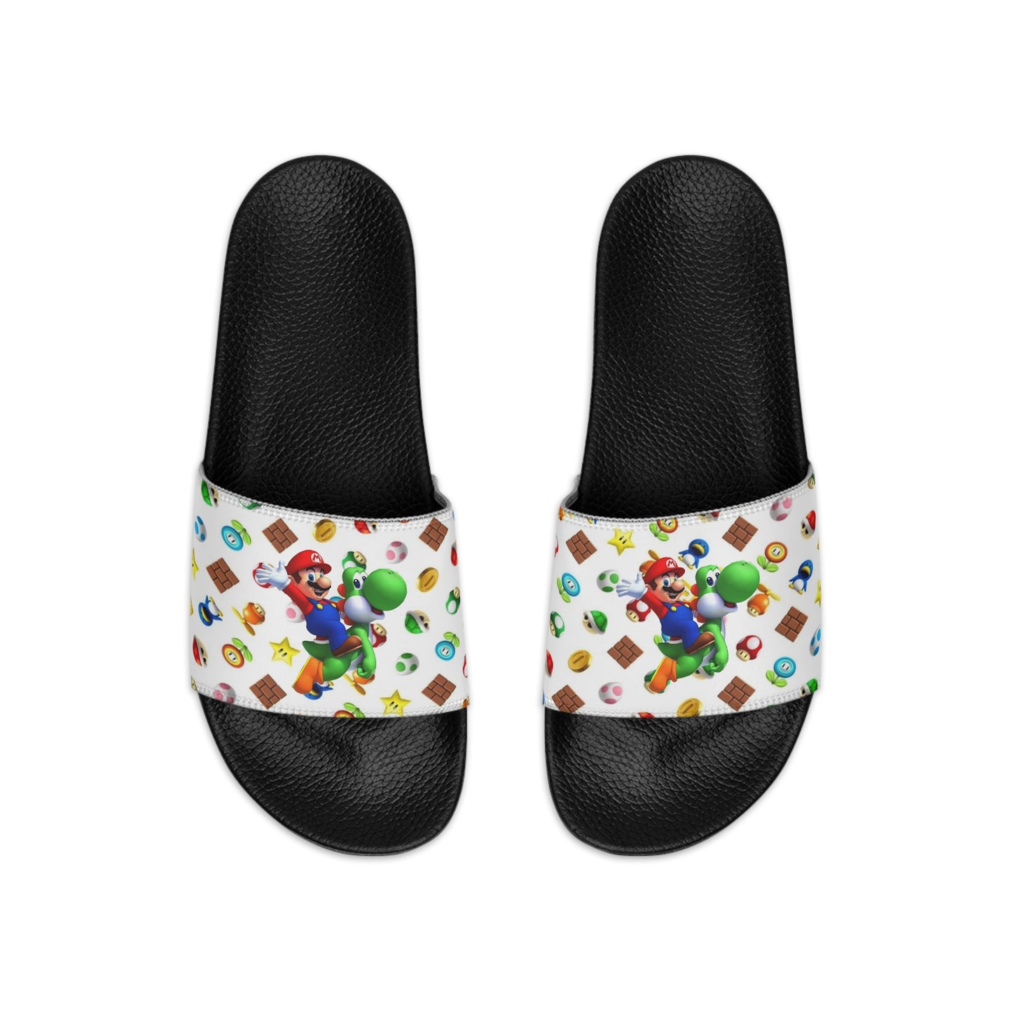 Mario/Yoshi Youth Slide Sandals