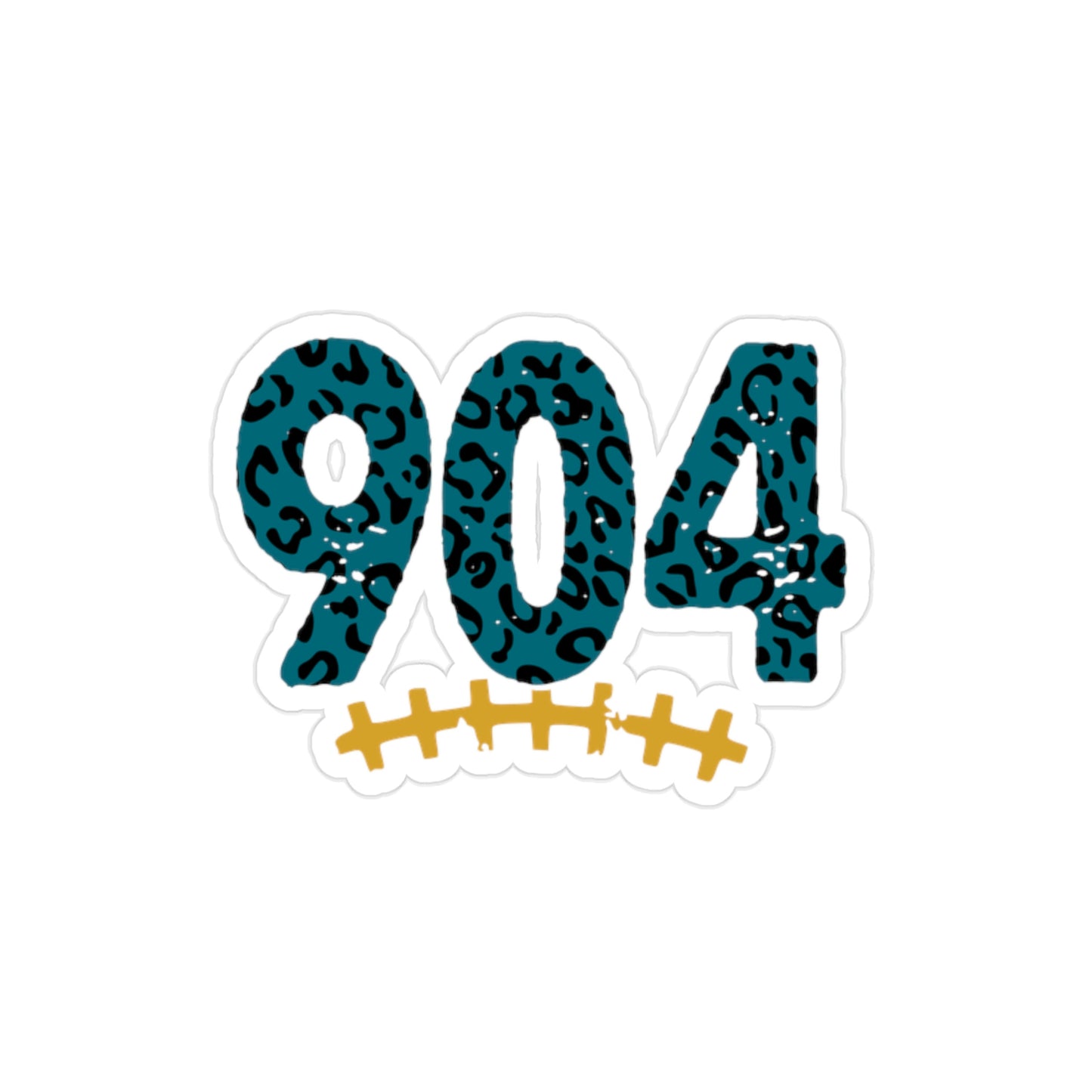 904 Transparent Outdoor Stickers, Die-Cut, 1pcs