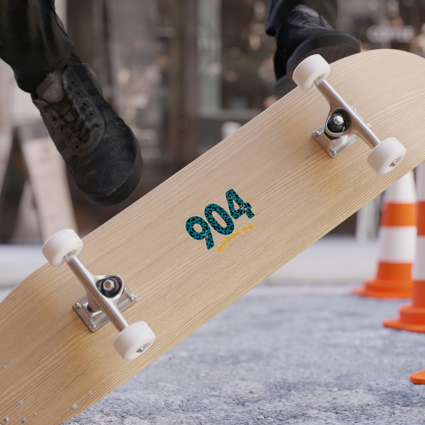 904 Transparent Outdoor Stickers, Die-Cut, 1pcs