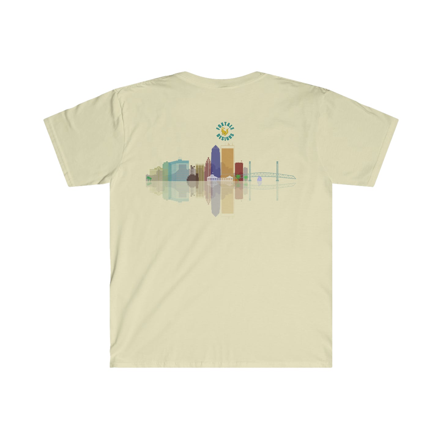 Jax Front and Back Design Unisex Softstyle T-Shirt