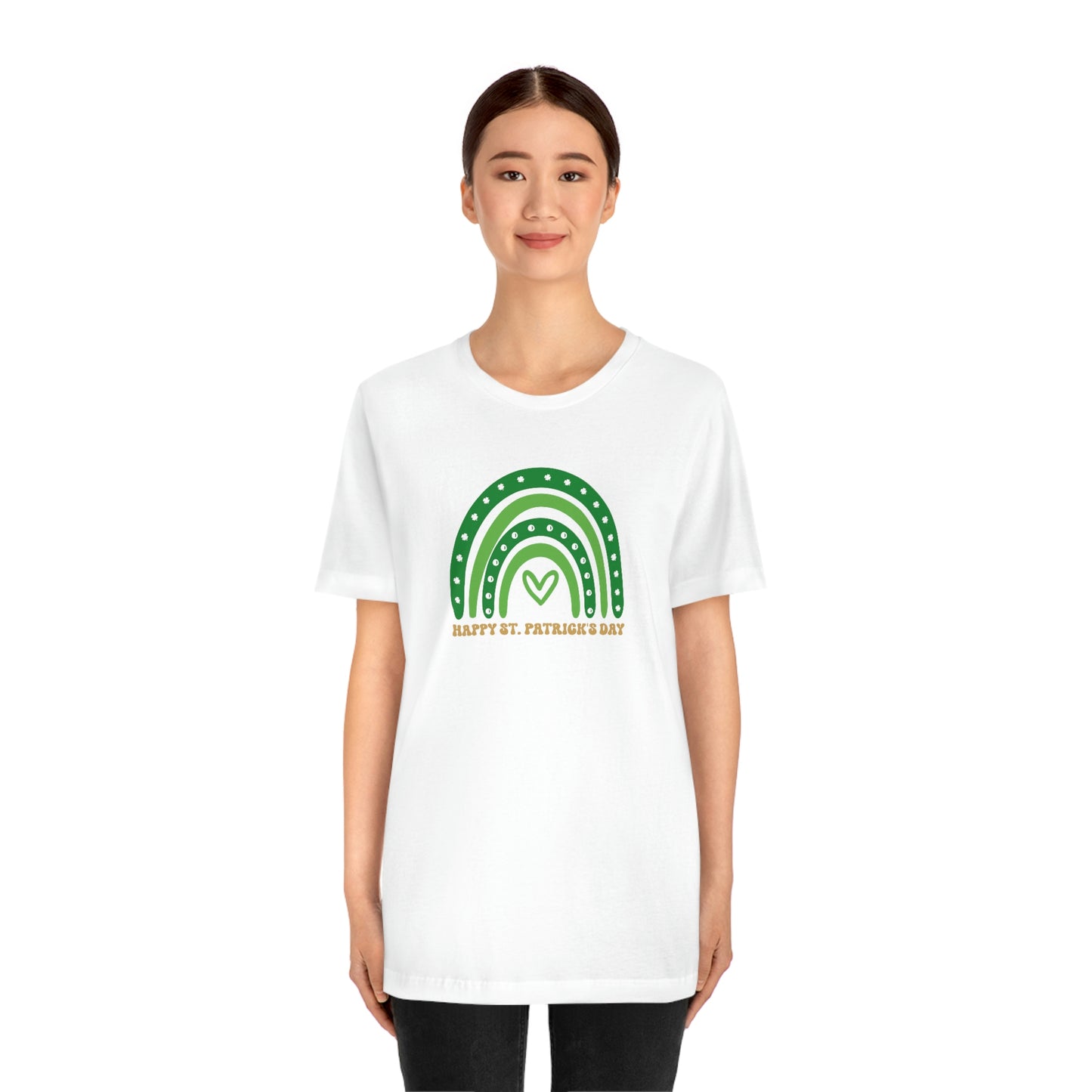 Happy St Patricks Day Unisex Jersey Short Sleeve Tee