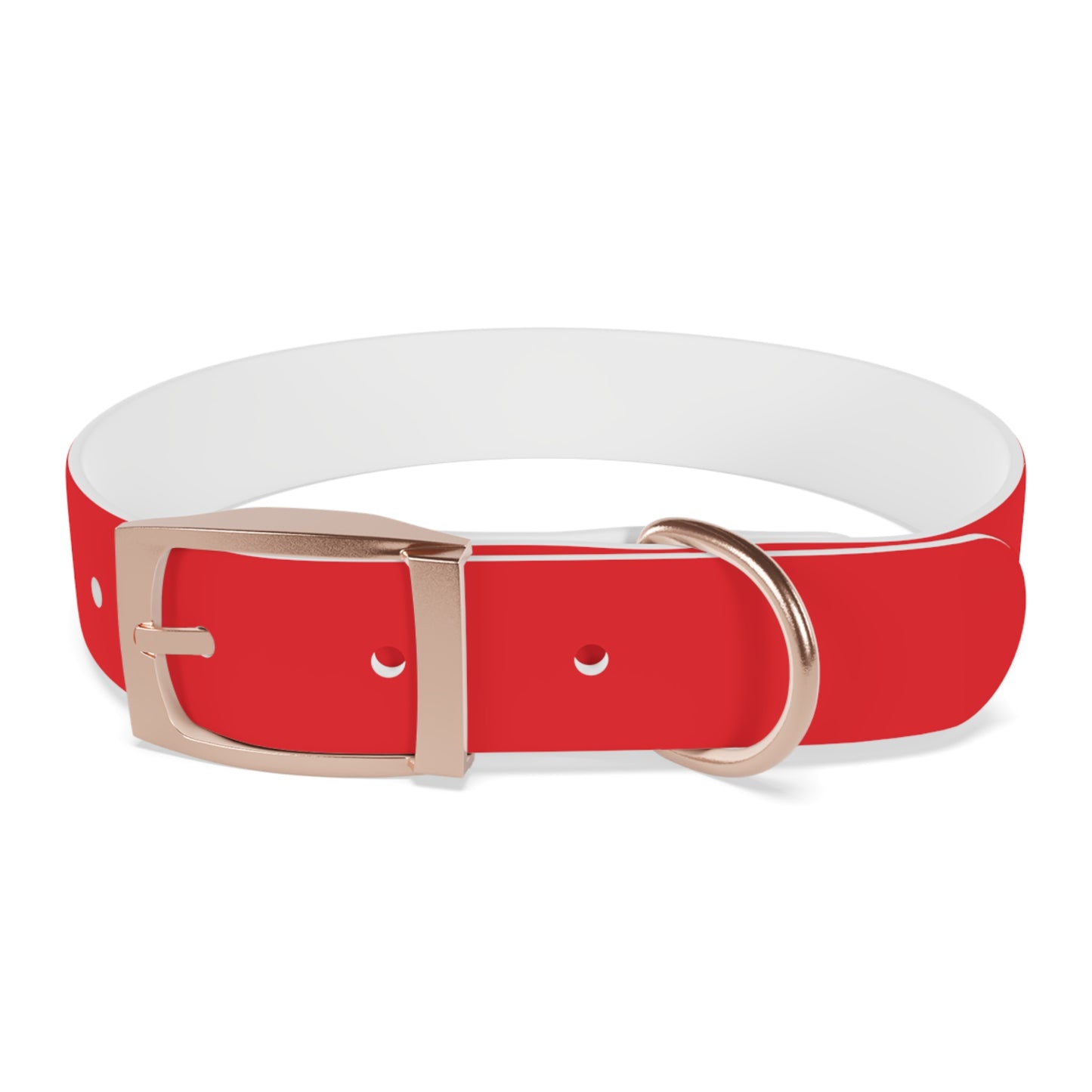 Red Kitsune Dog Collar