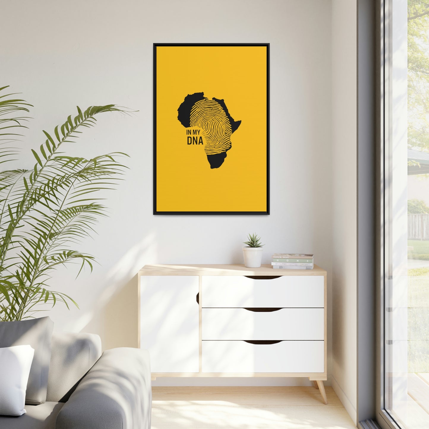 Africa in my DNA, Black Frame