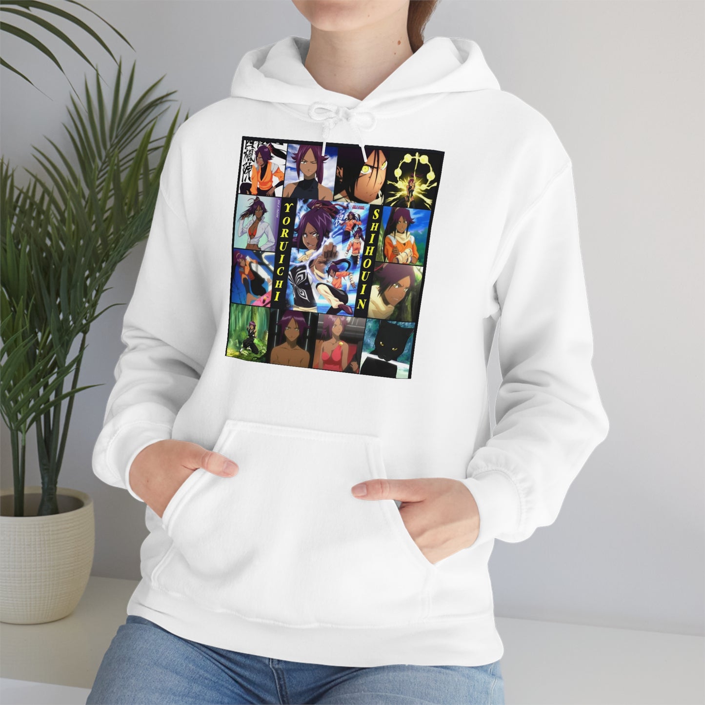 Yoruichi Unisex Heavy Blend Pullover Hoodie