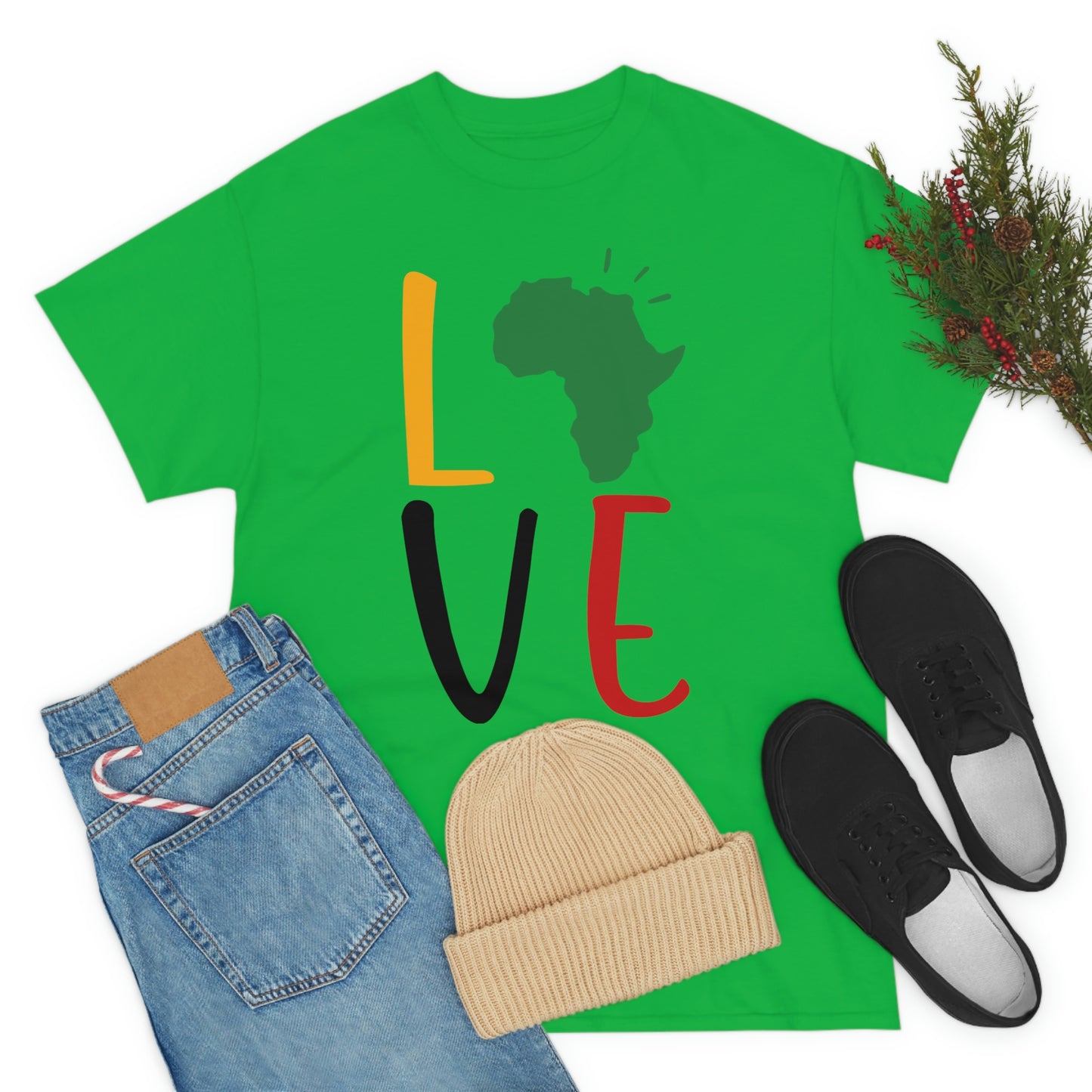 Black Love Unisex Heavy Cotton Tee