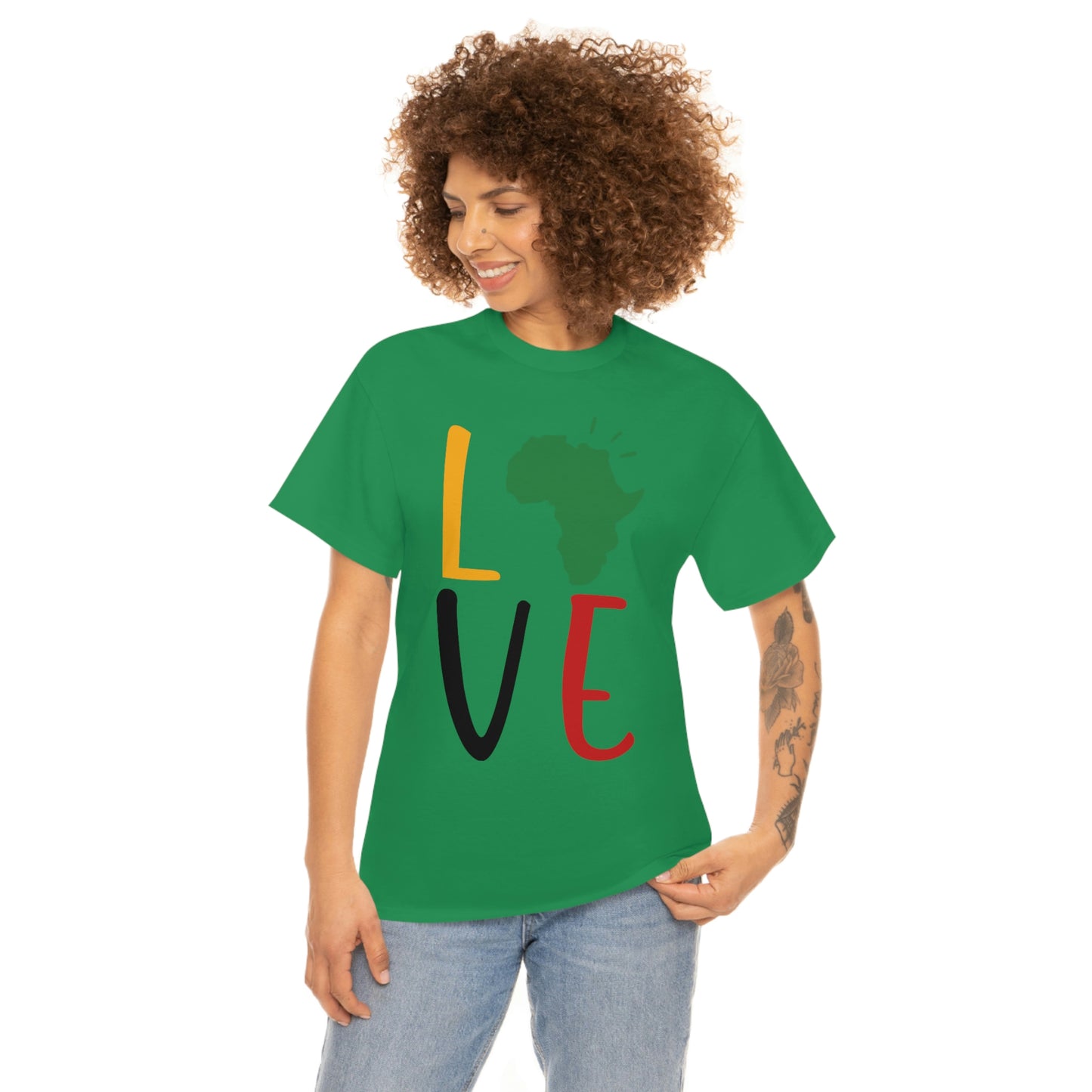 Black Love Unisex Heavy Cotton Tee