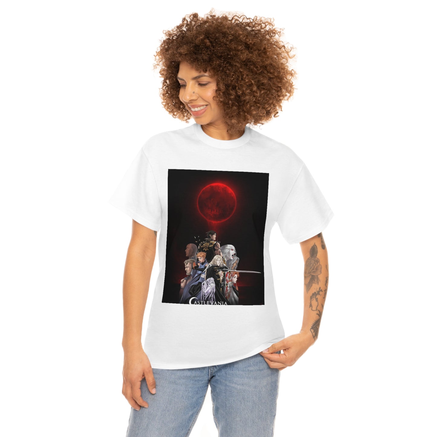 Castlevania Unisex Heavy Cotton T-Shirt