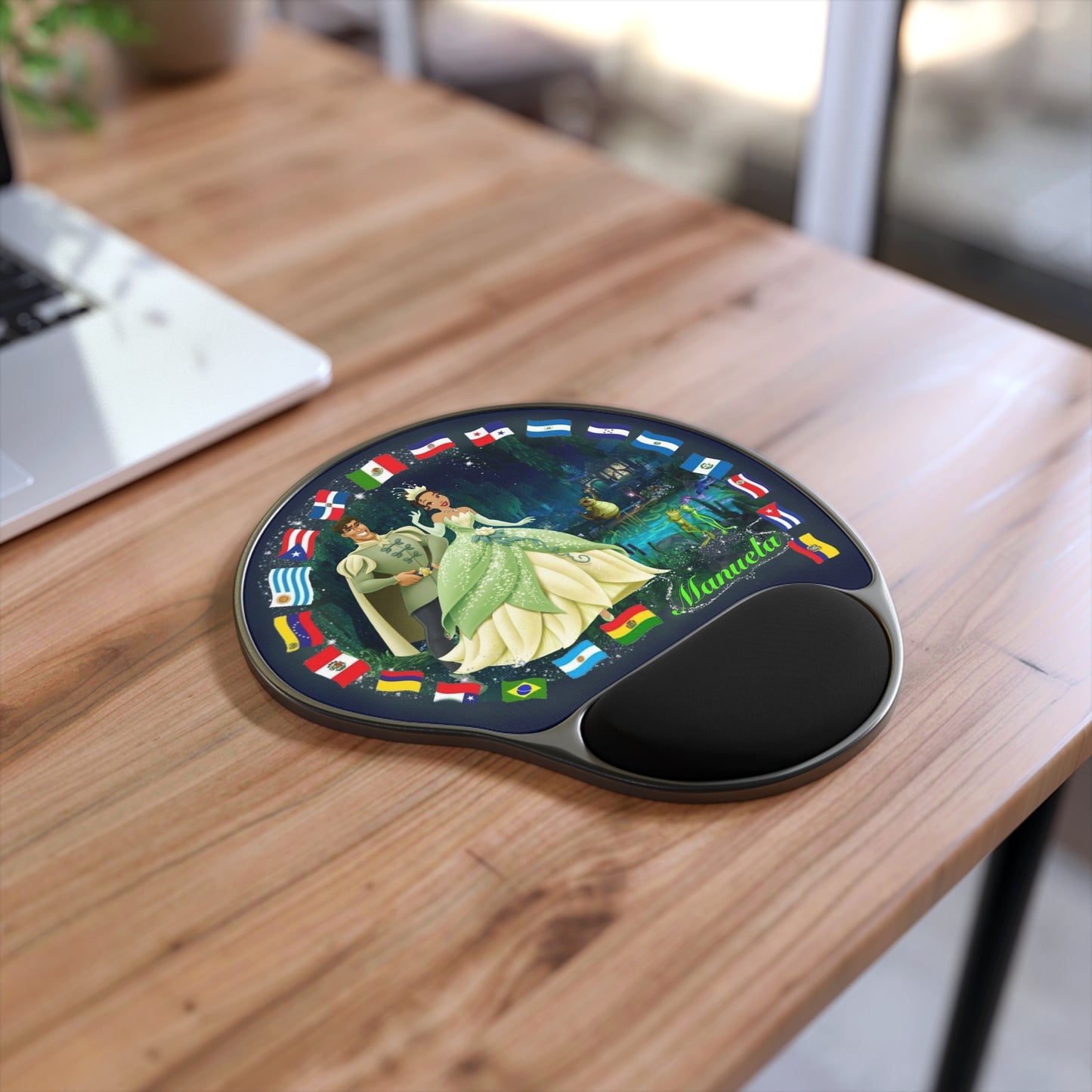 Tiana International Mouse Pad With Wrist Rest