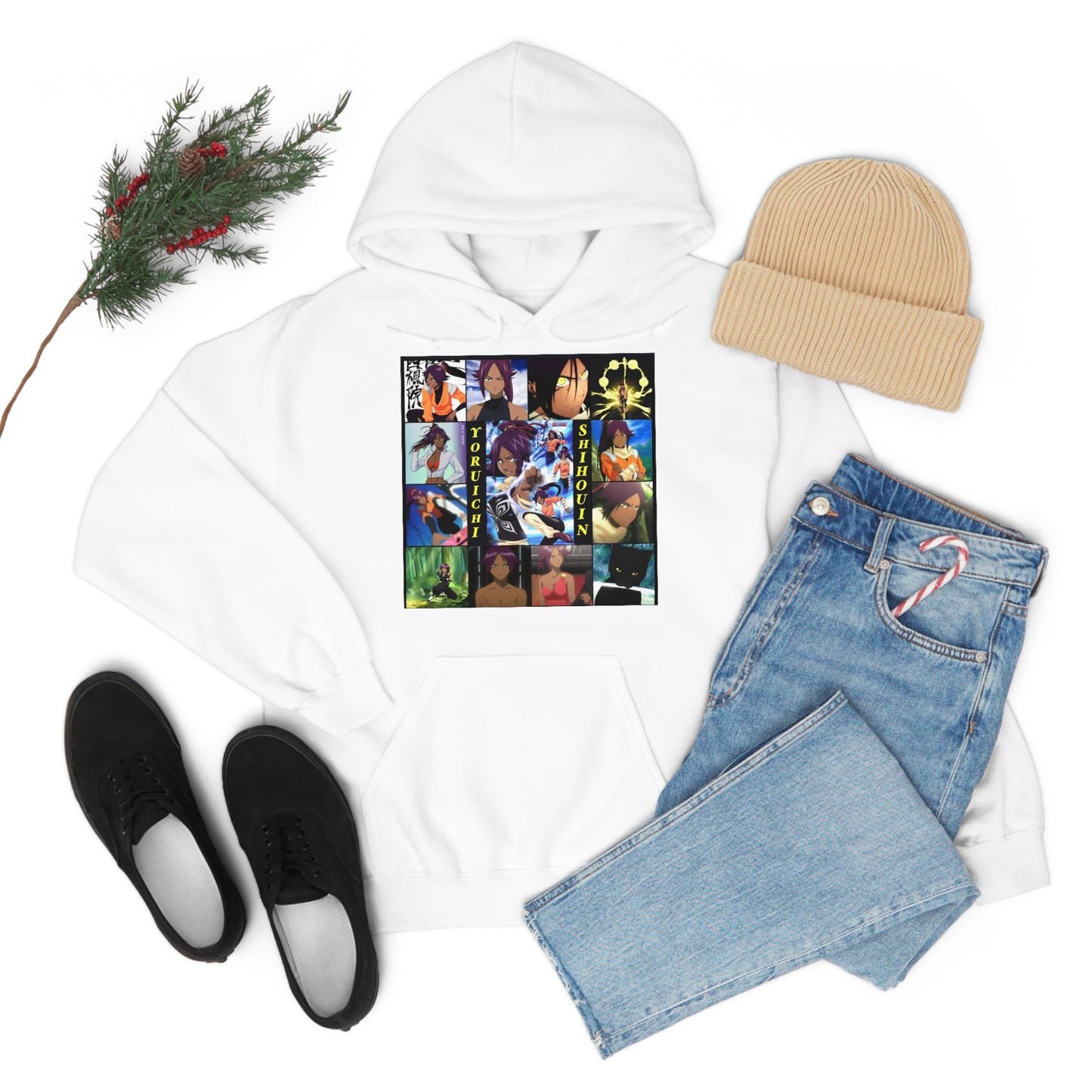 Yoruichi Unisex Heavy Blend Pullover Hoodie
