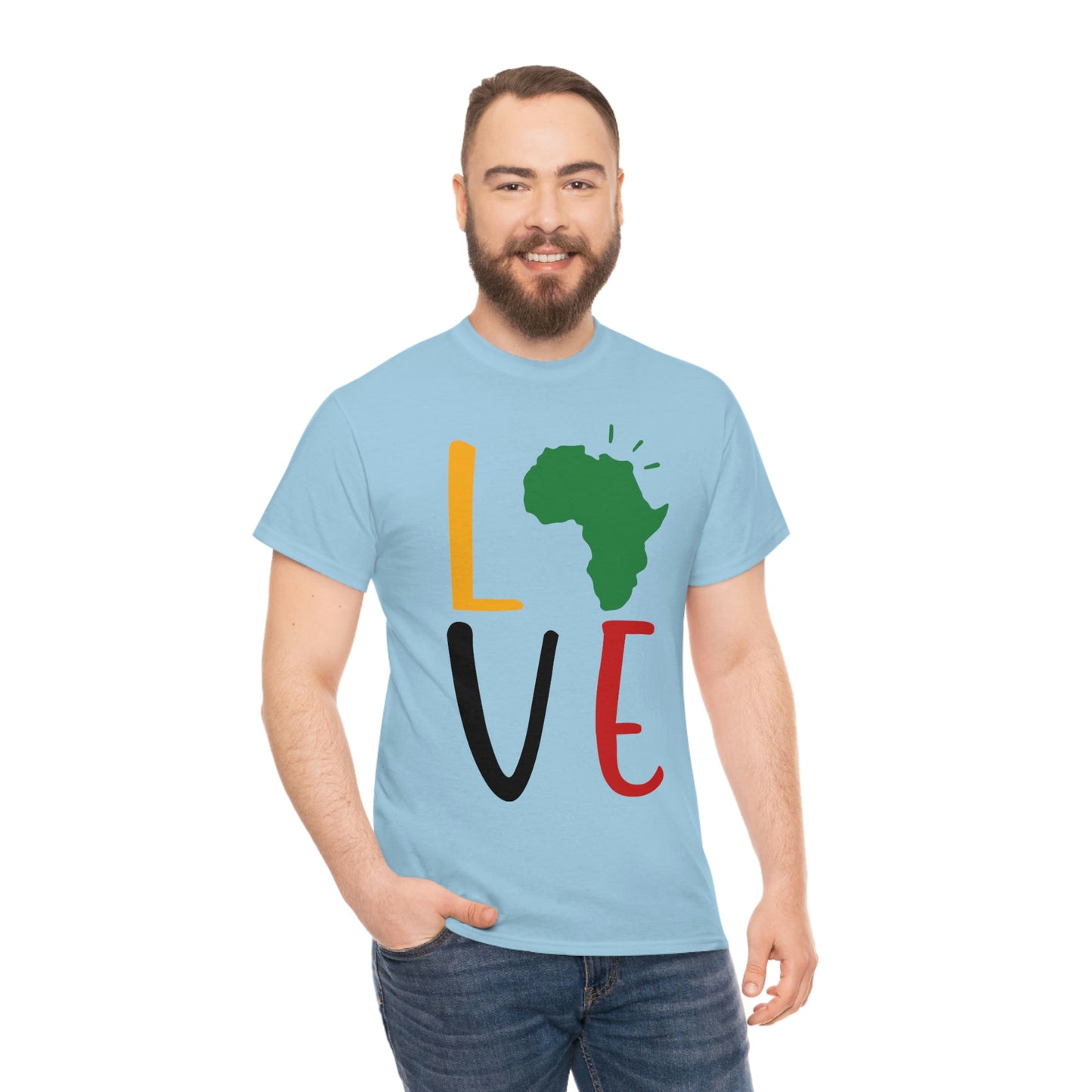 Black Love Unisex Heavy Cotton Tee