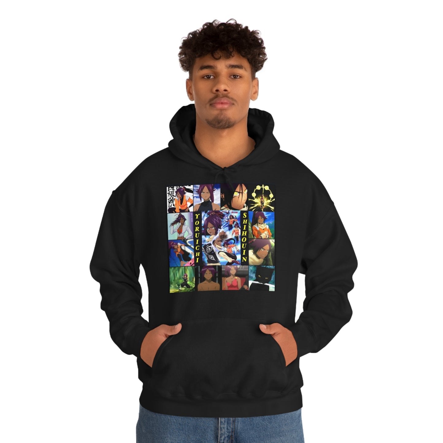 Yoruichi Unisex Heavy Blend Pullover Hoodie