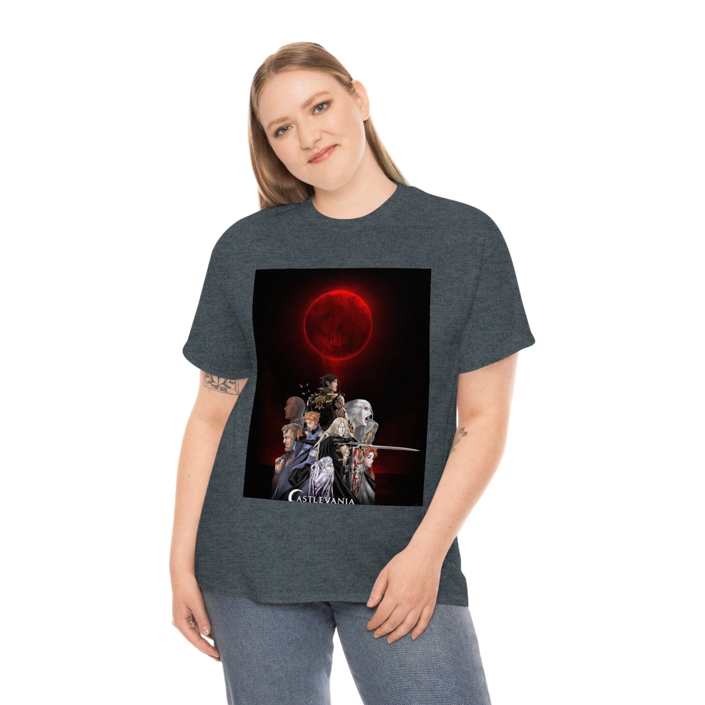 Castlevania Unisex Heavy Cotton T-Shirt