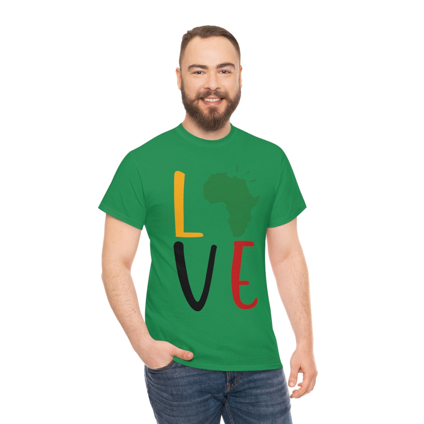Black Love Unisex Heavy Cotton Tee